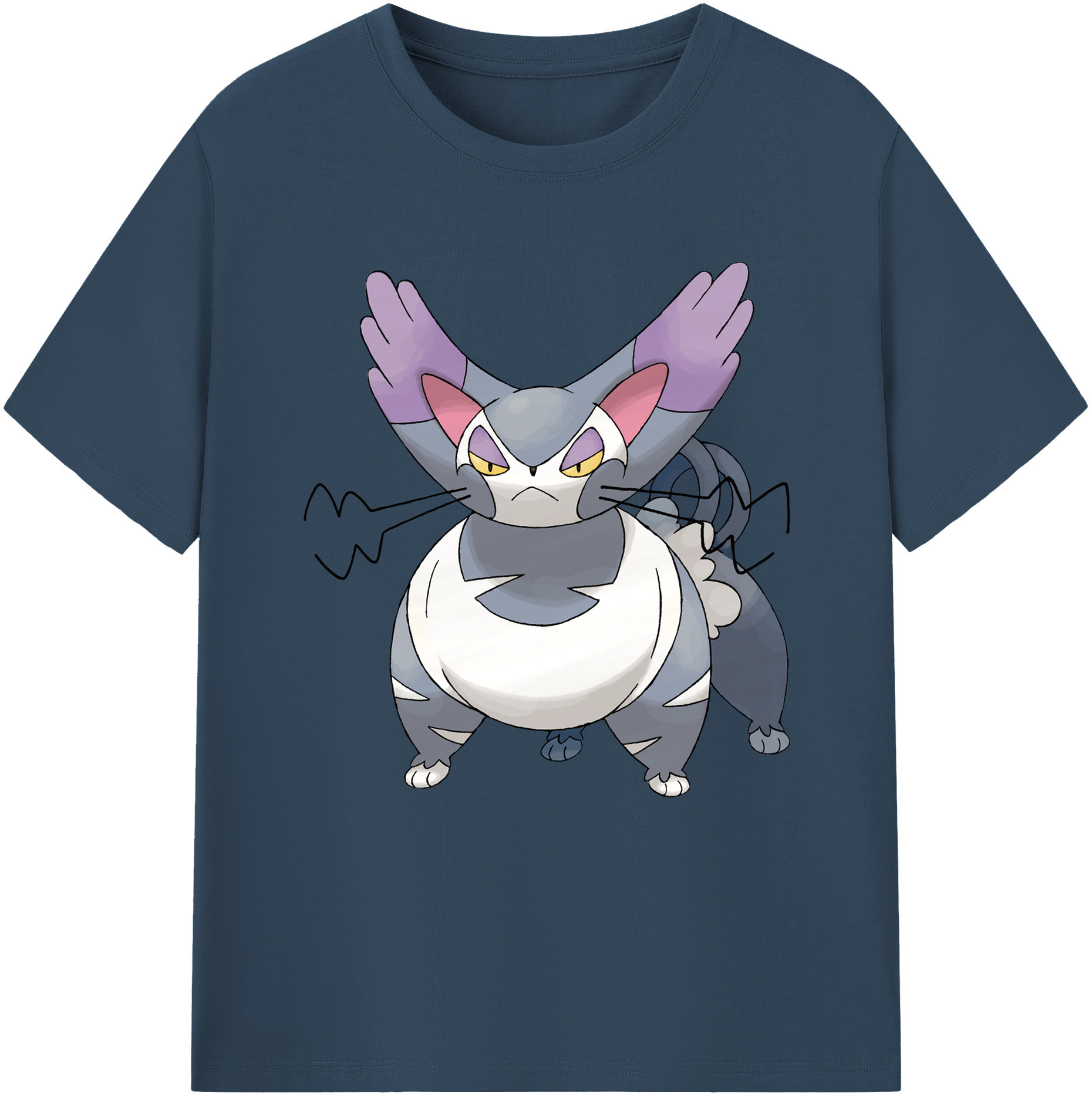 （画像用） ポケットモンスター Pokémon レディースカジュアルプリントTシャツ（綿100％）