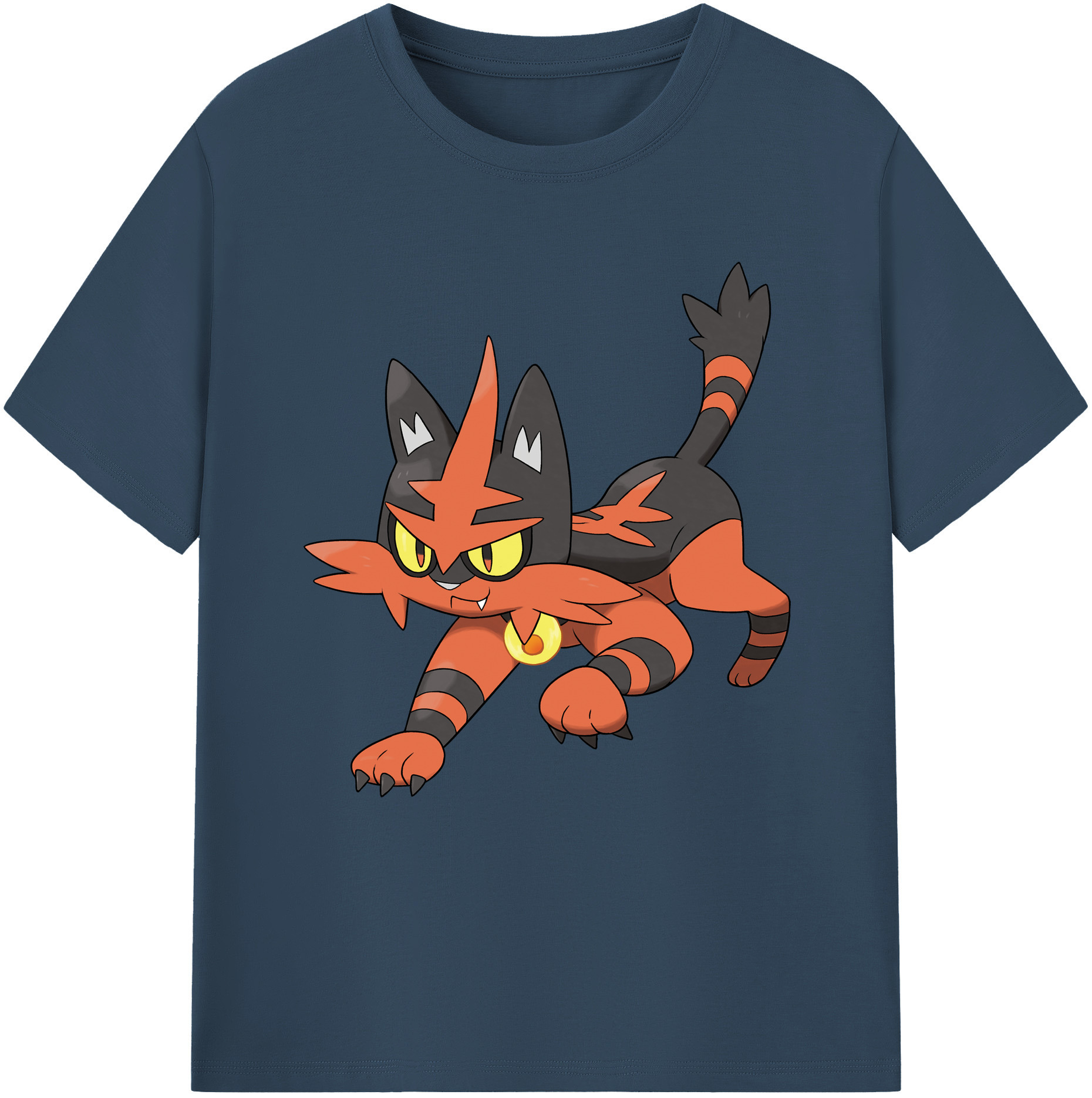 （画像用） ポケットモンスター Pokémon レディースカジュアルプリントTシャツ（綿100％）