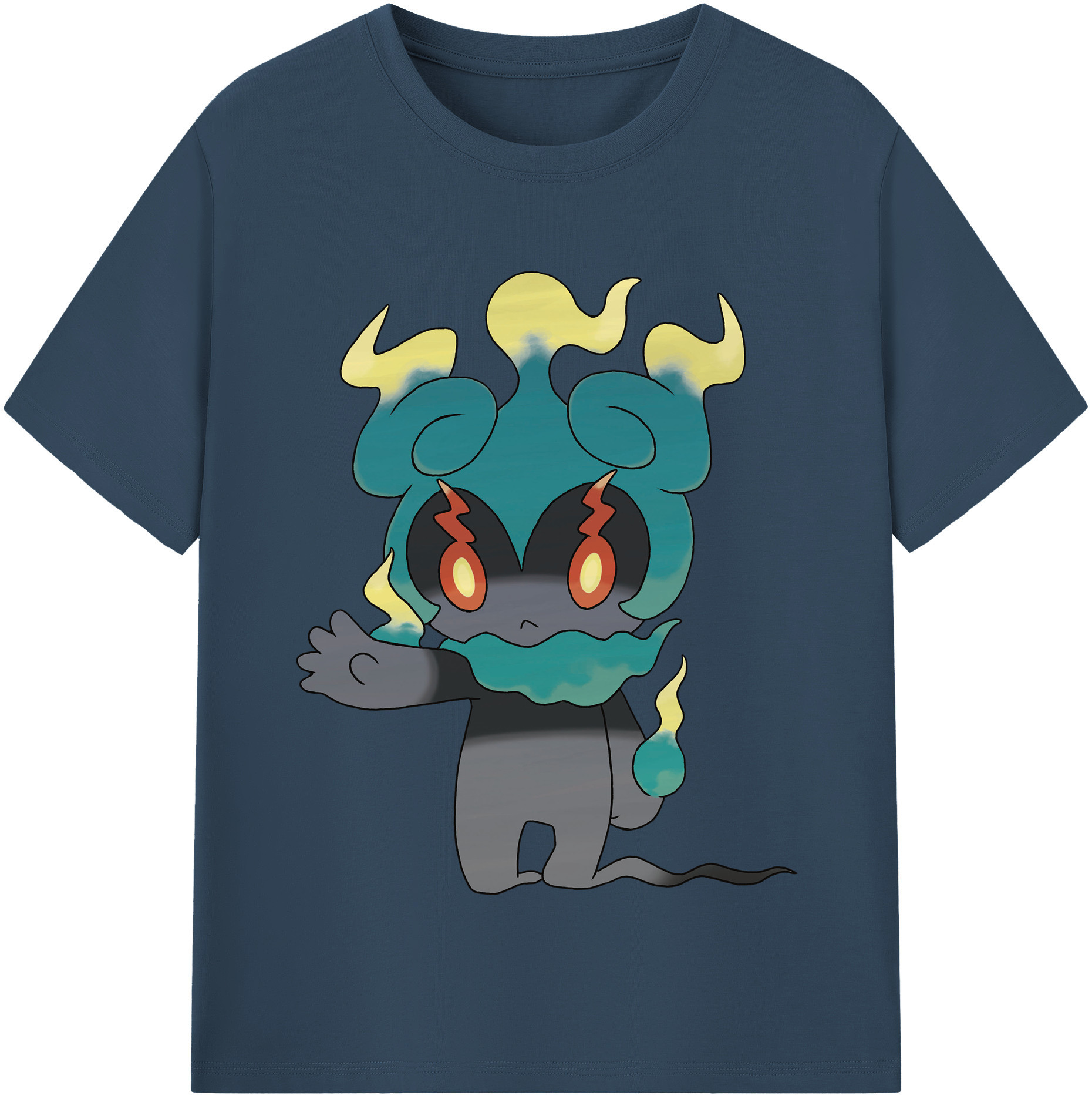 （画像用） ポケットモンスター Pokémon レディースカジュアルプリントTシャツ（綿100％）