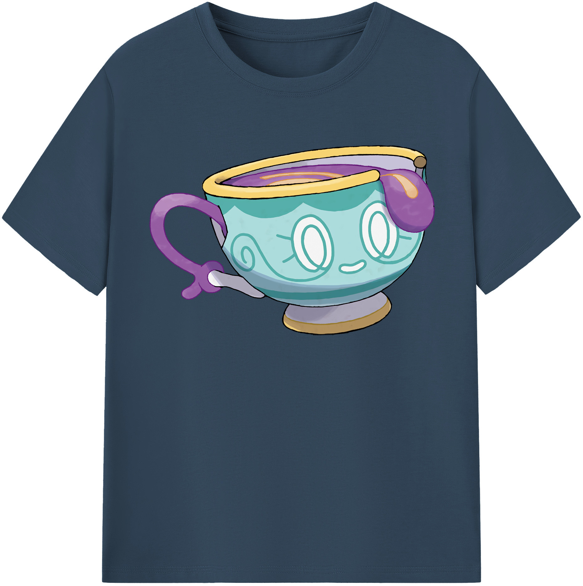（画像用） ポケットモンスター Pokémon レディースカジュアルプリントTシャツ（綿100％）