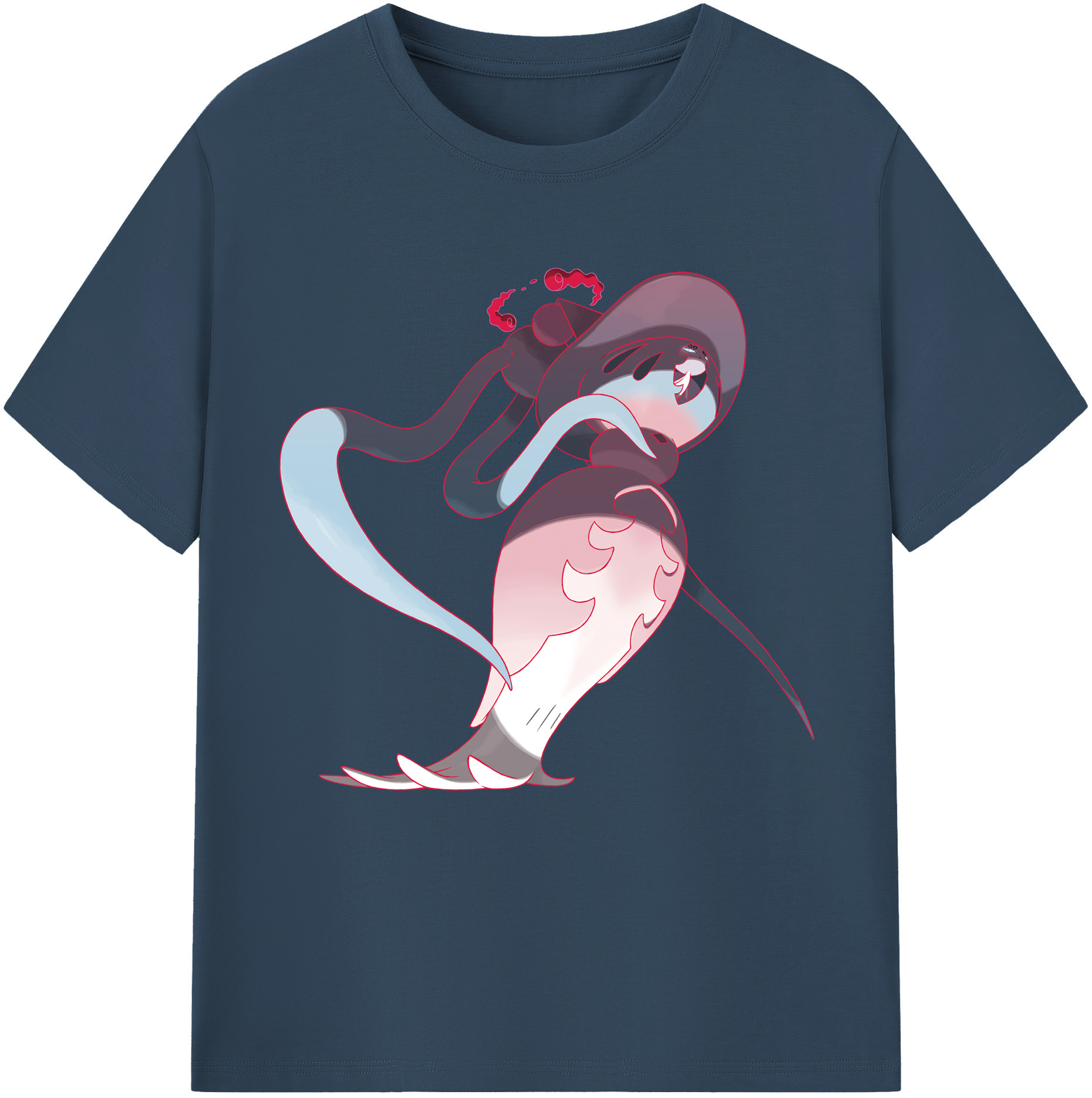 （画像用） ポケットモンスター Pokémon レディースカジュアルプリントTシャツ（綿100％）