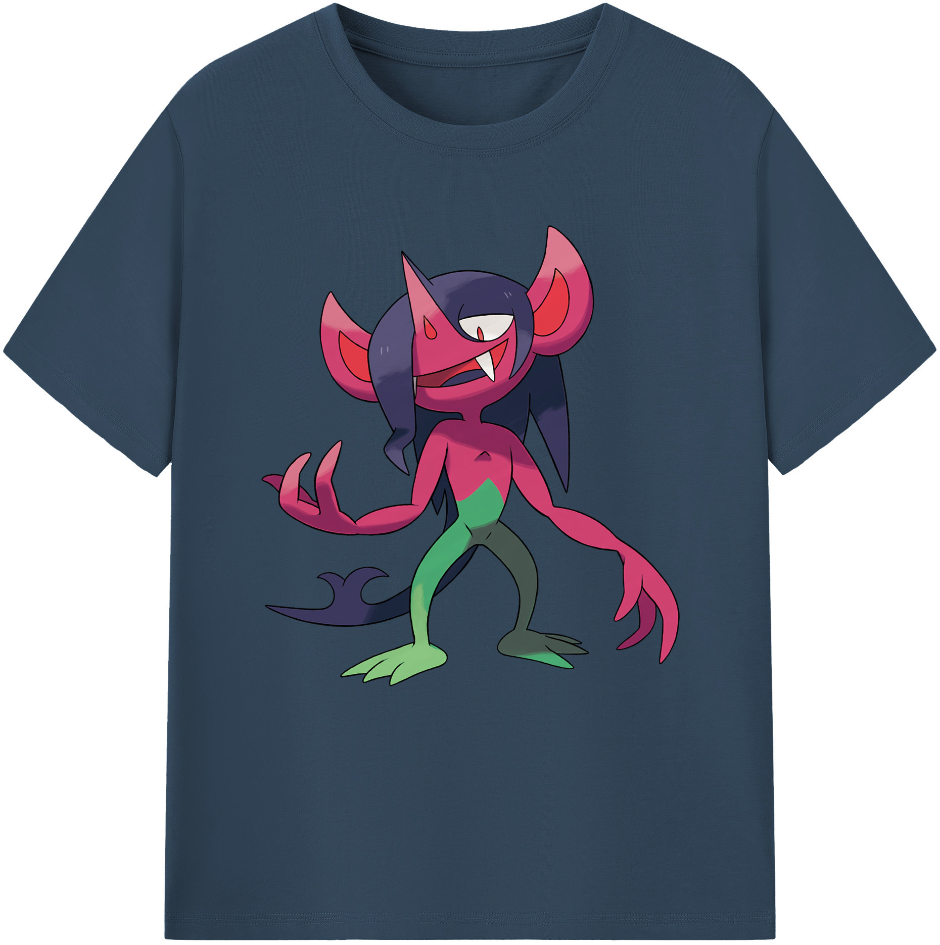 （画像用） ポケットモンスター Pokémon レディースカジュアルプリントTシャツ（綿100％）