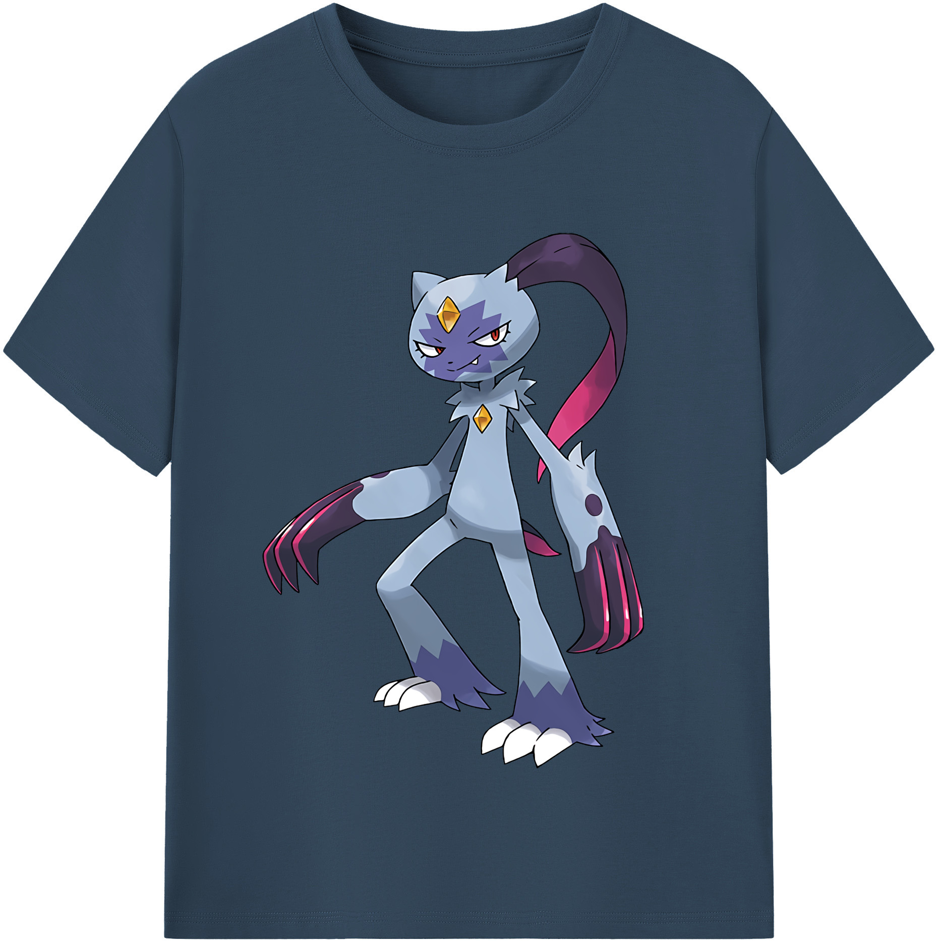 （画像用） ポケットモンスター Pokémon レディースカジュアルプリントTシャツ（綿100％）