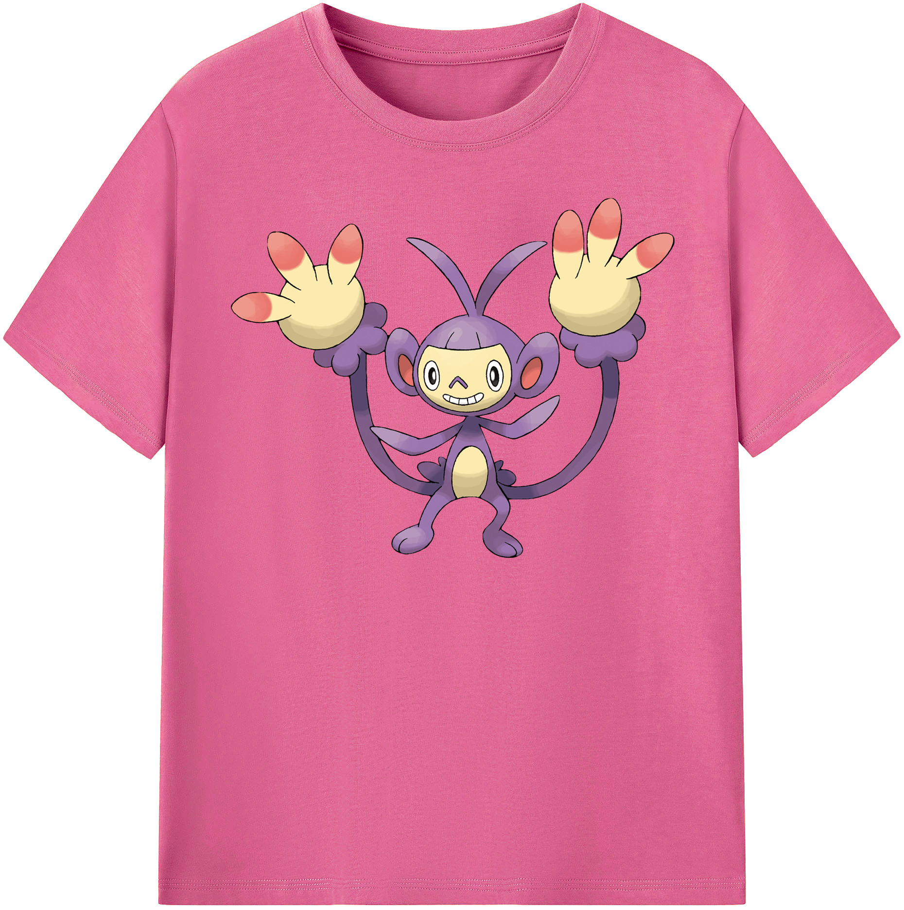 （画像用） ポケットモンスター Pokémon レディースカジュアルプリントTシャツ（綿100％）