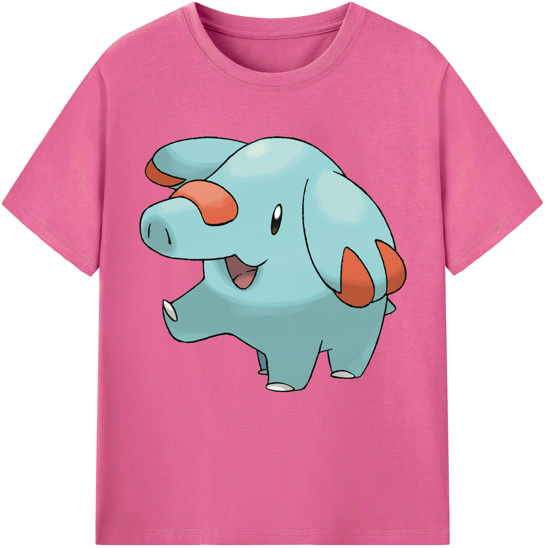（画像用） ポケットモンスター Pokémon レディースカジュアルプリントTシャツ（綿100％）
