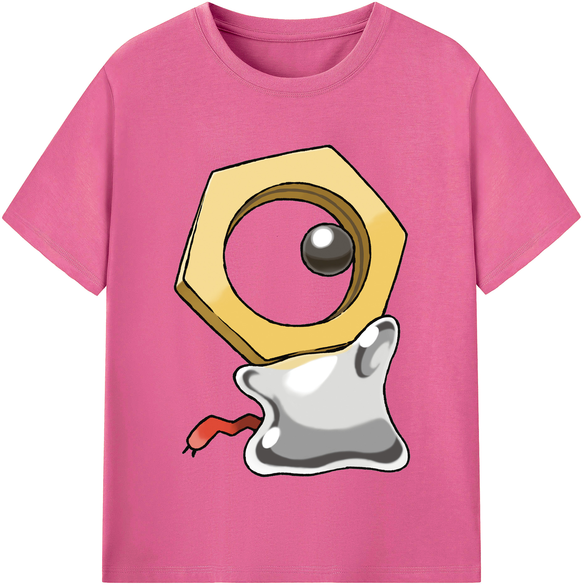（画像用） ポケットモンスター Pokémon レディースカジュアルプリントTシャツ（綿100％）
