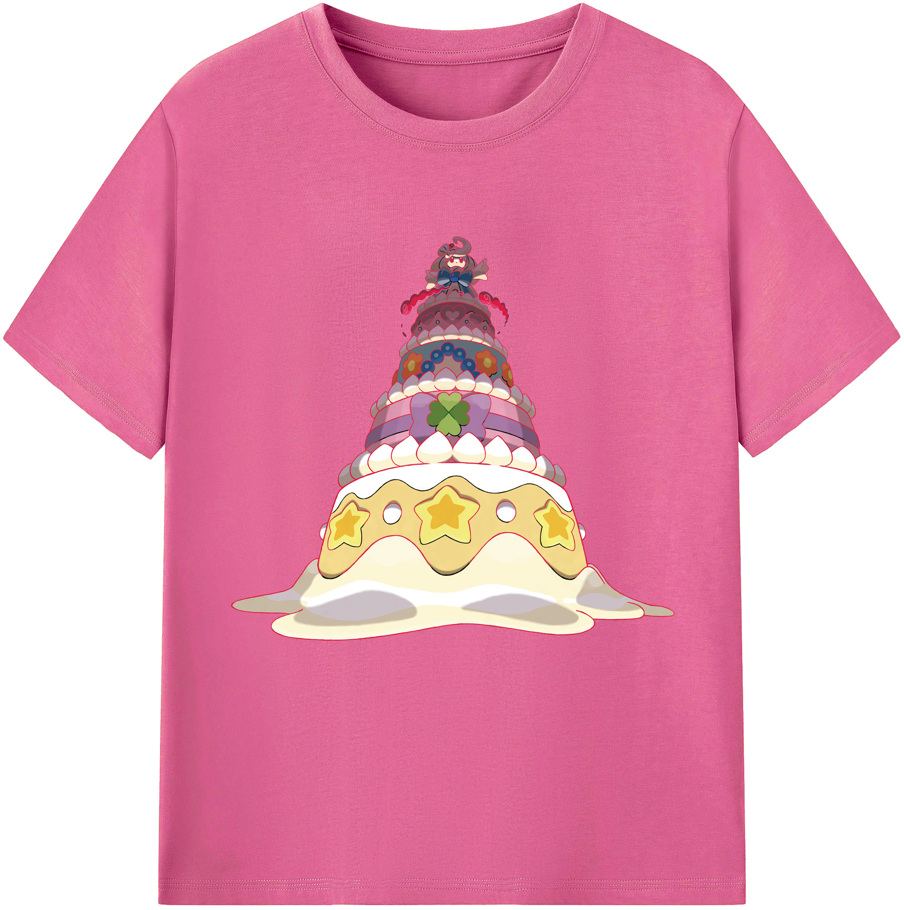 （画像用） ポケットモンスター Pokémon レディースカジュアルプリントTシャツ（綿100％）
