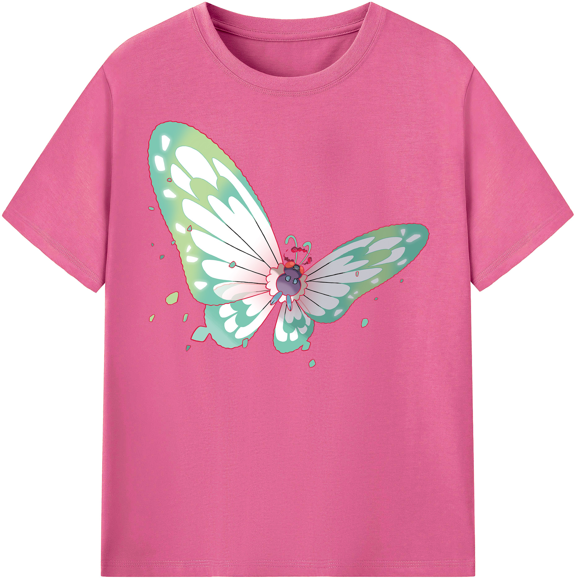 （画像用） ポケットモンスター Pokémon レディースカジュアルプリントTシャツ（綿100％）
