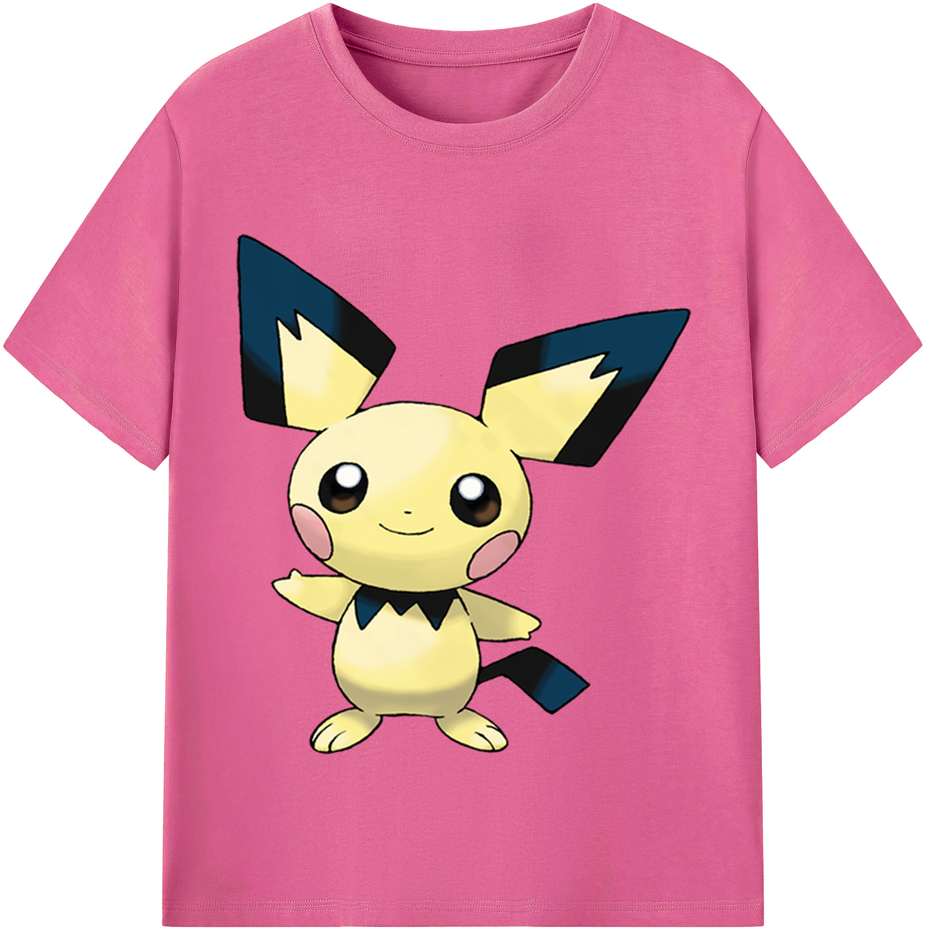 （画像用） ポケットモンスター Pokémon レディースカジュアルプリントTシャツ（綿100％）