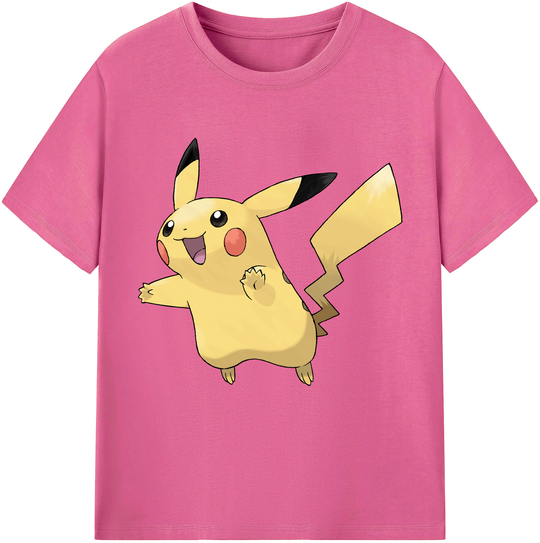 （画像用） ポケットモンスター Pokémon レディースカジュアルプリントTシャツ（綿100％）