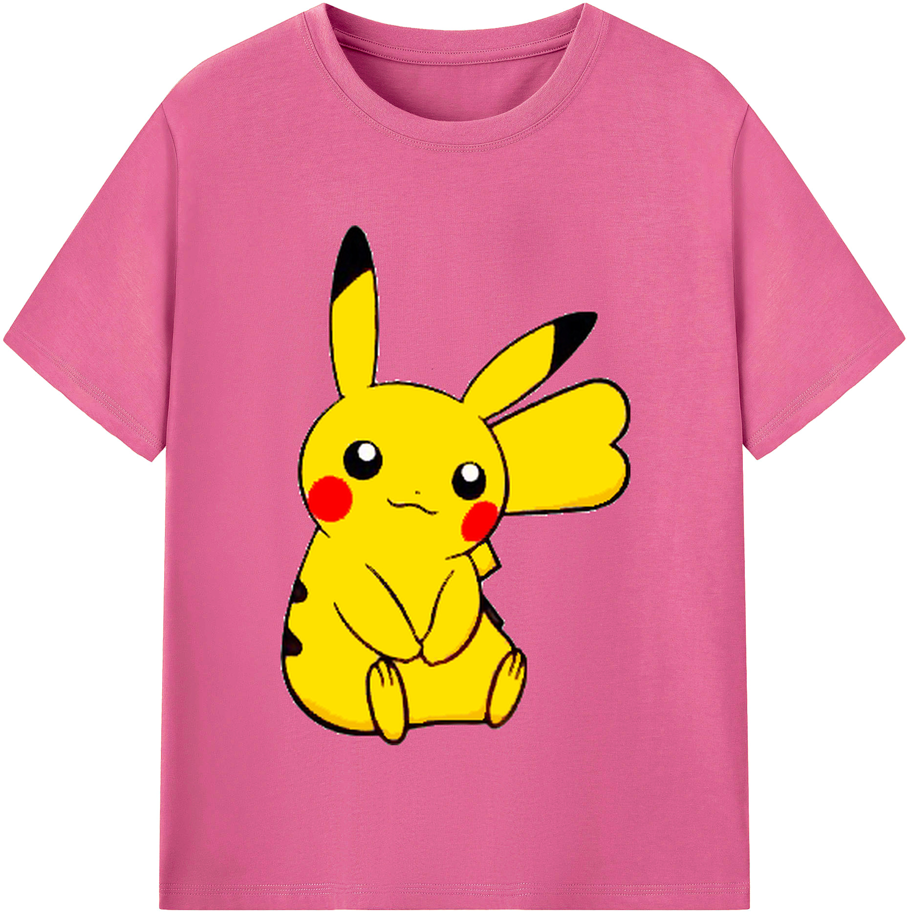（画像用） ポケットモンスター Pokémon レディースカジュアルプリントTシャツ（綿100％）
