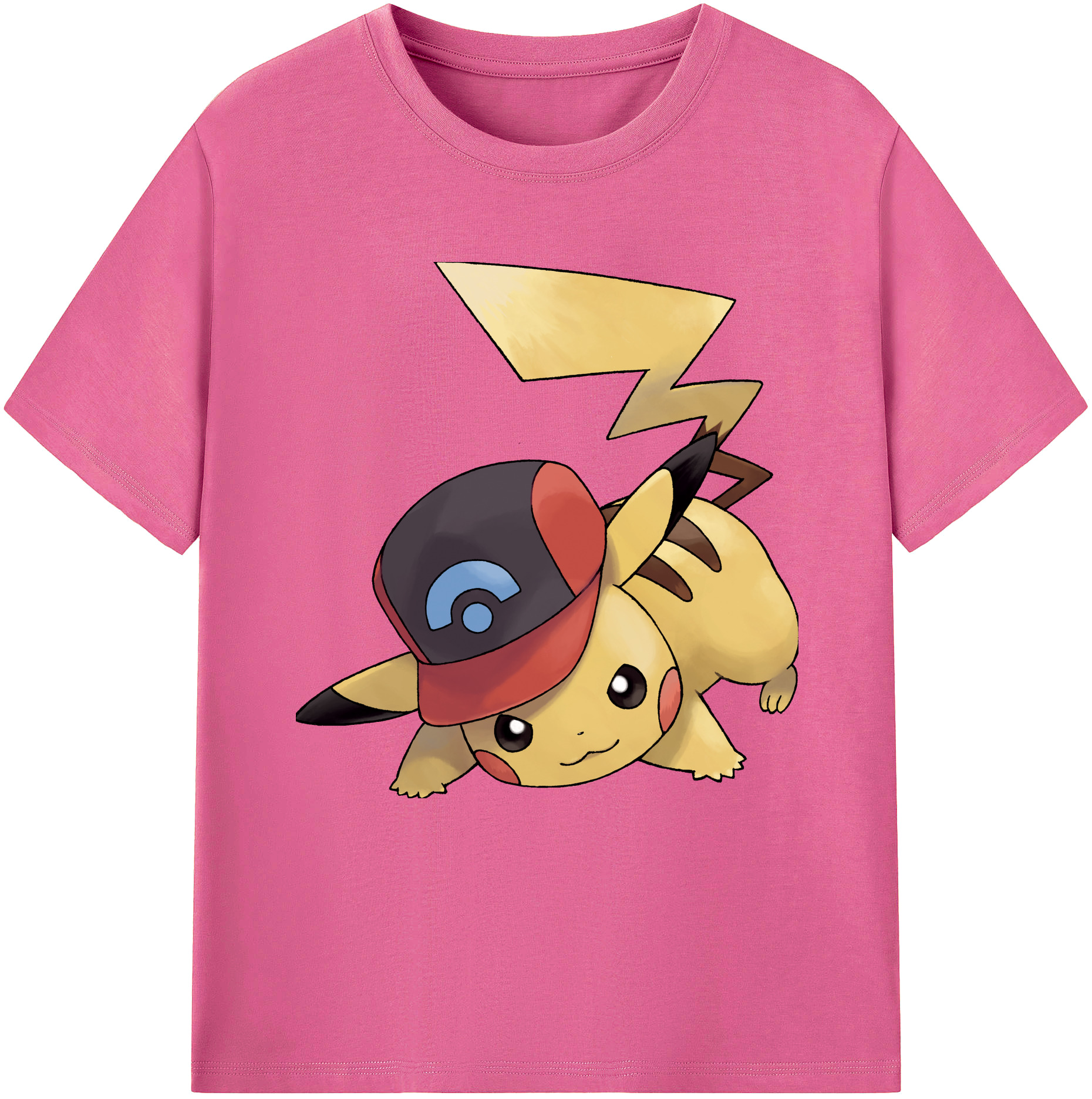 （画像用） ポケットモンスター Pokémon レディースカジュアルプリントTシャツ（綿100％）