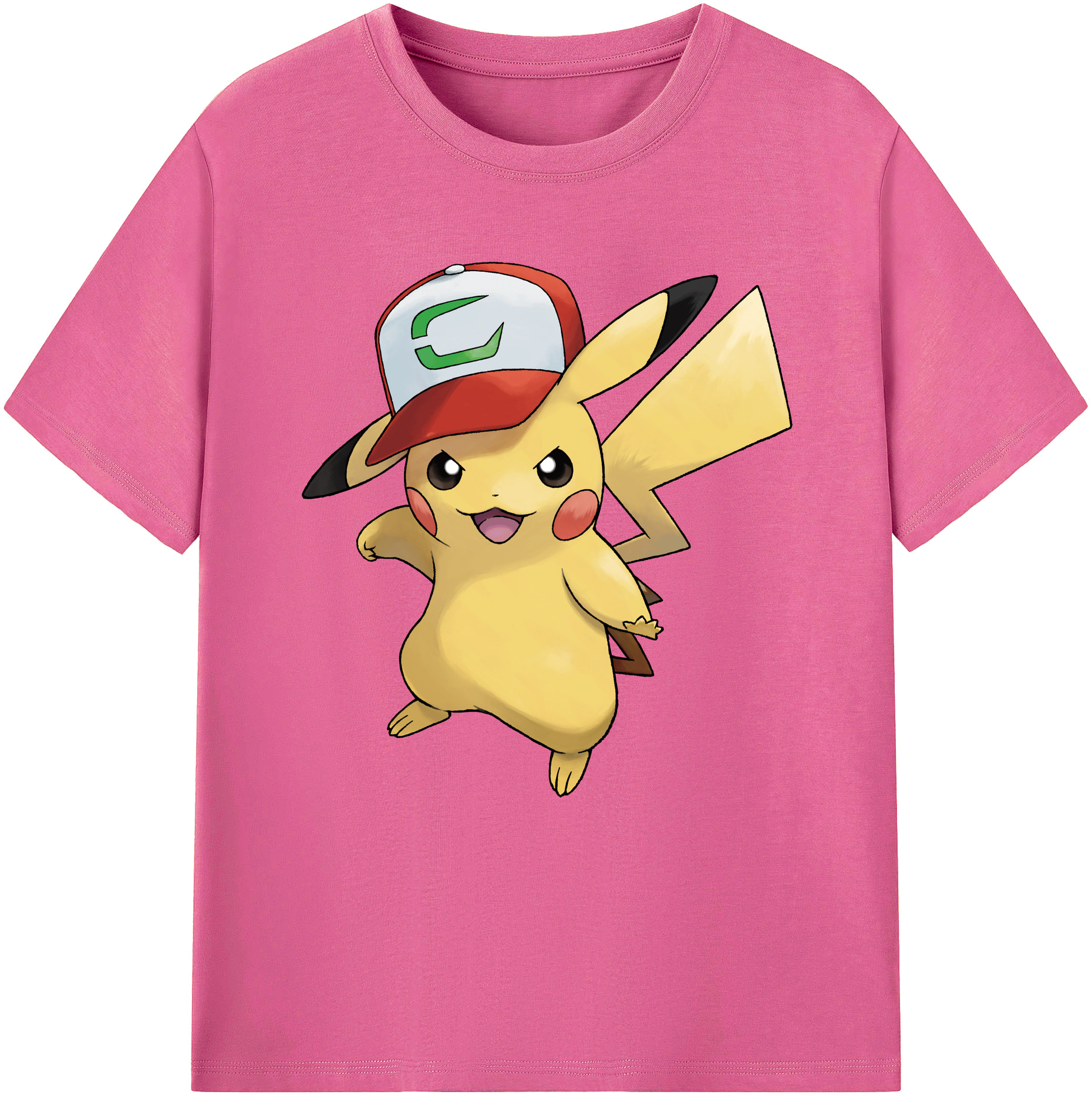（画像用） ポケットモンスター Pokémon レディースカジュアルプリントTシャツ（綿100％）