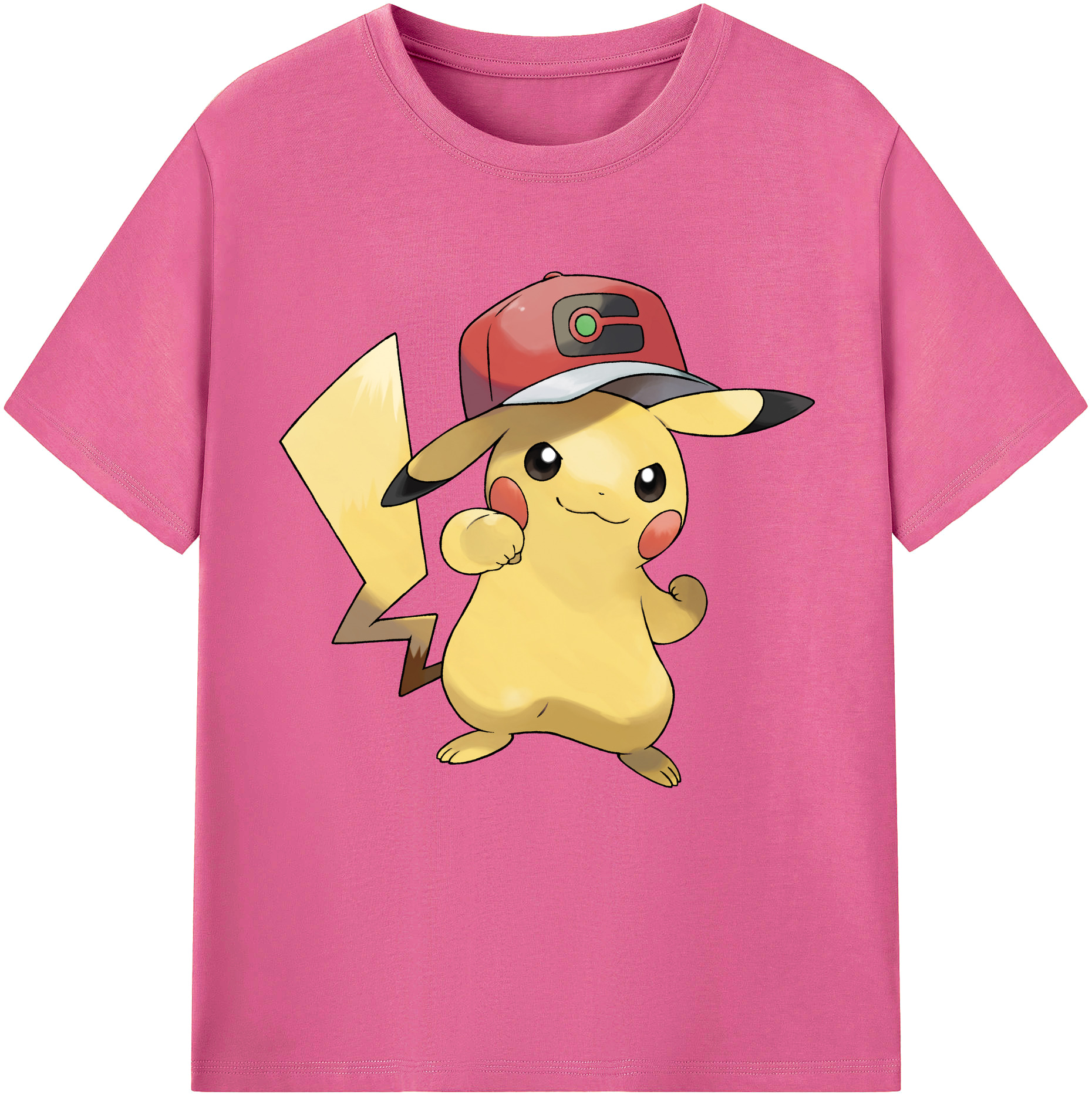 （画像用） ポケットモンスター Pokémon レディースカジュアルプリントTシャツ（綿100％）