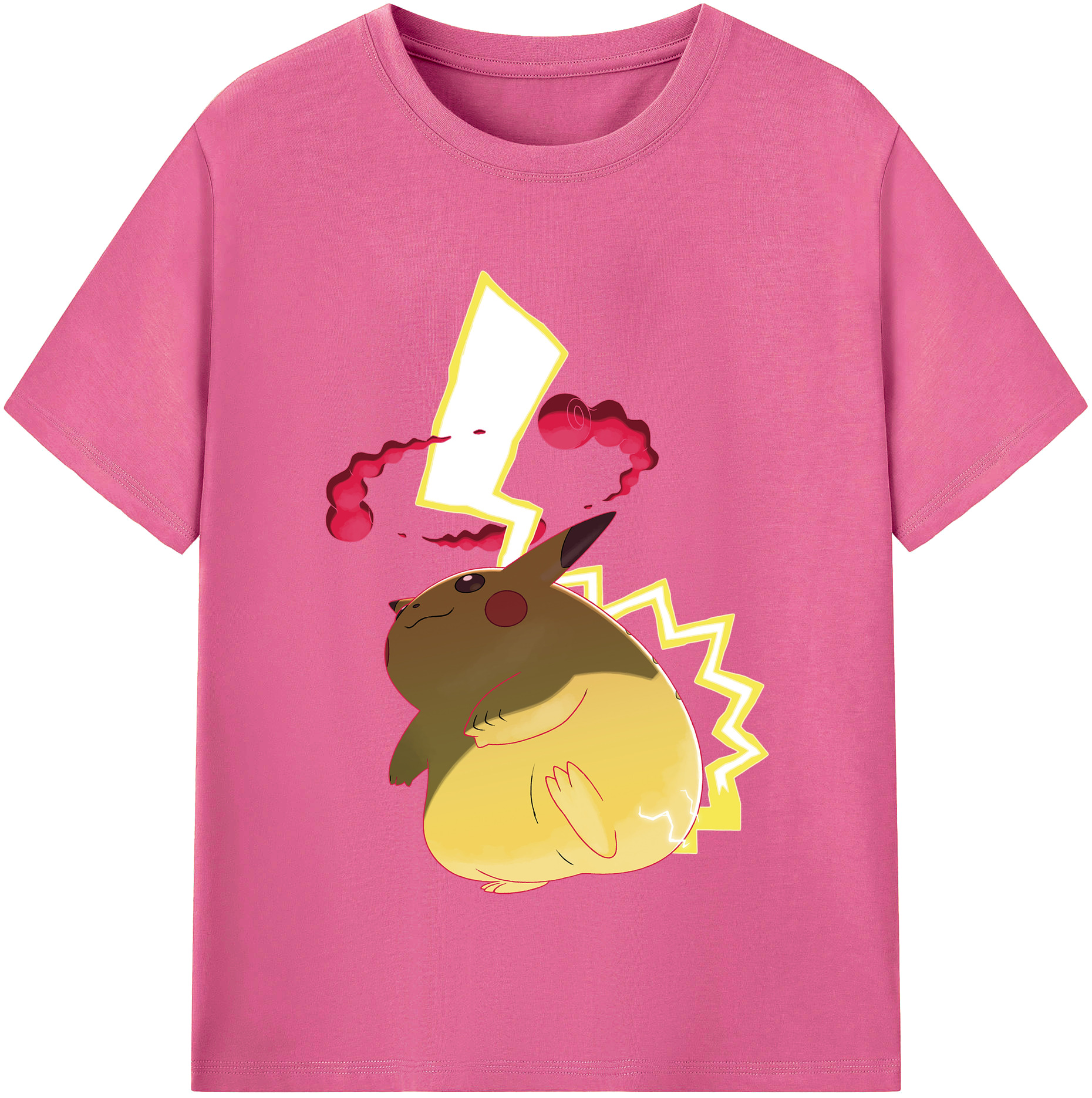 （画像用） ポケットモンスター Pokémon レディースカジュアルプリントTシャツ（綿100％）