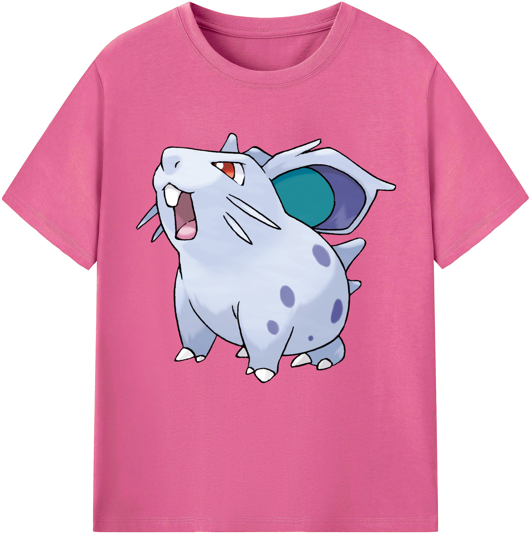 （画像用） ポケットモンスター Pokémon レディースカジュアルプリントTシャツ（綿100％）