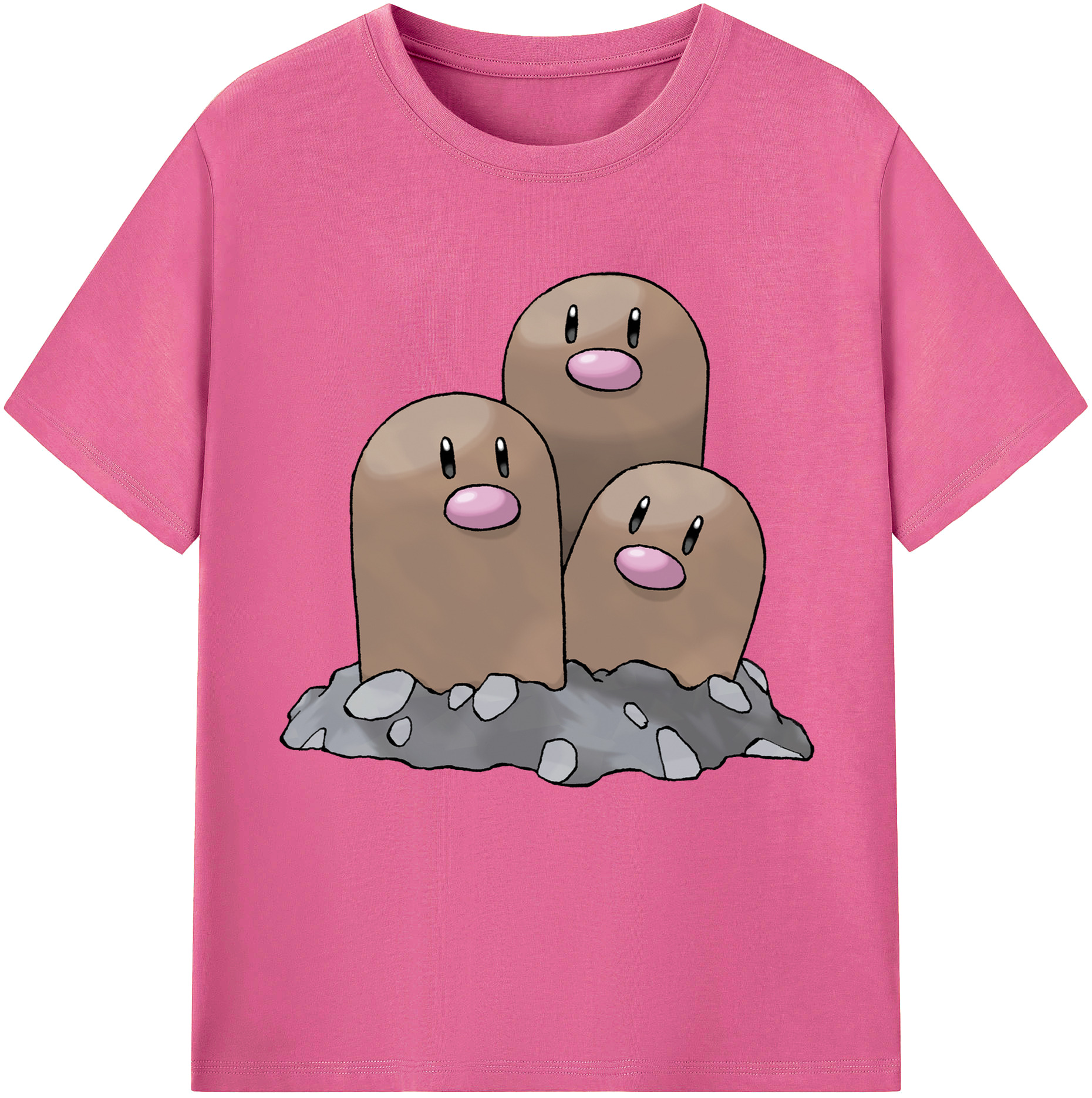 （画像用） ポケットモンスター Pokémon レディースカジュアルプリントTシャツ（綿100％）