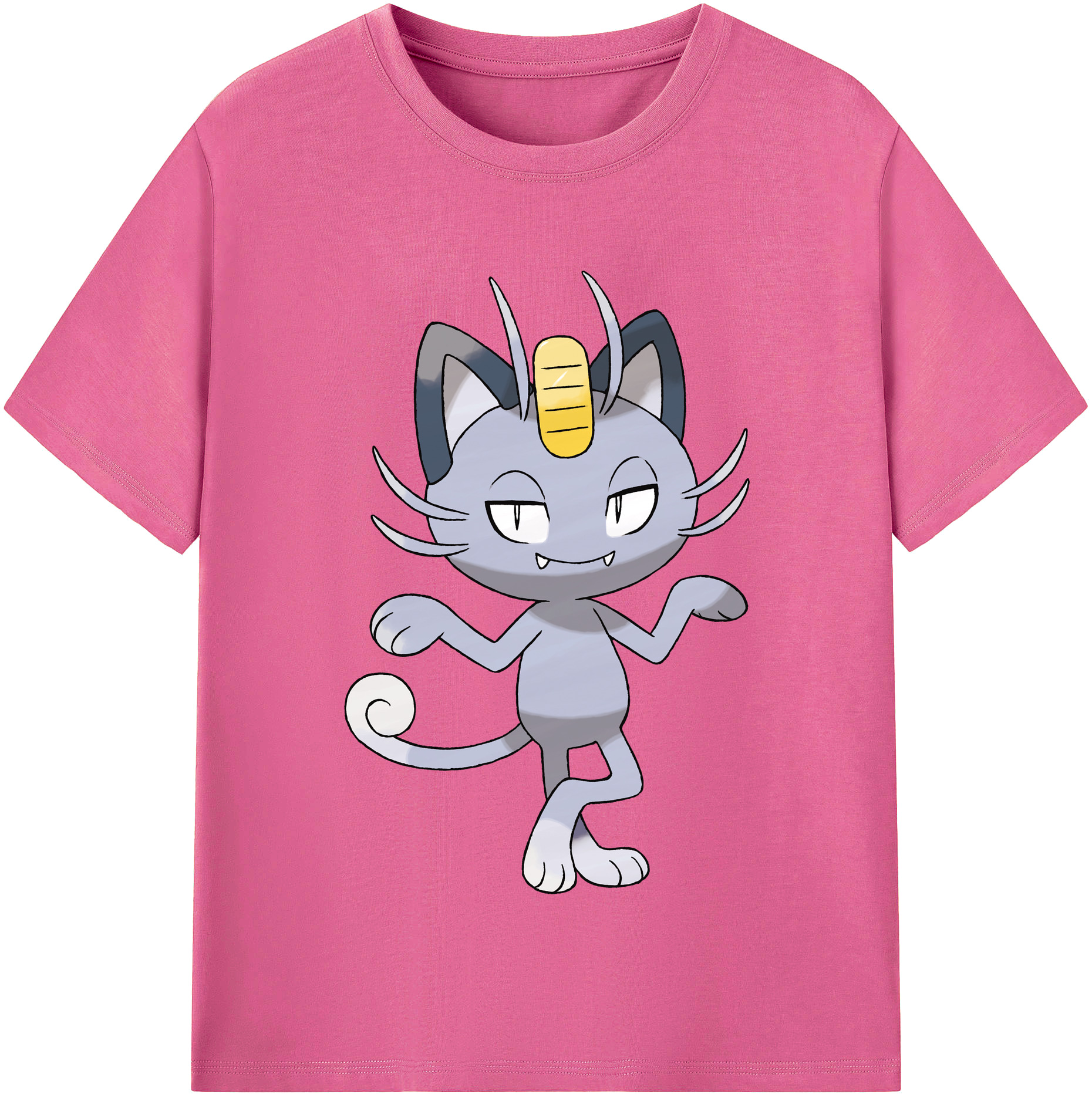 （画像用） ポケットモンスター Pokémon レディースカジュアルプリントTシャツ（綿100％）