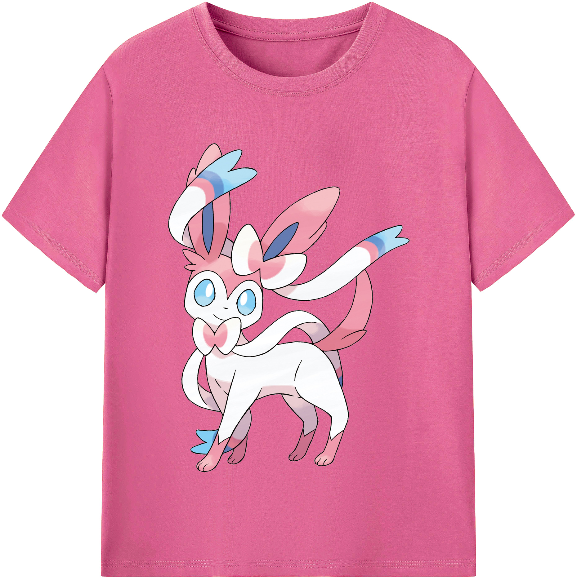 （画像用） ポケットモンスター Pokémon レディースカジュアルプリントTシャツ（綿100％）