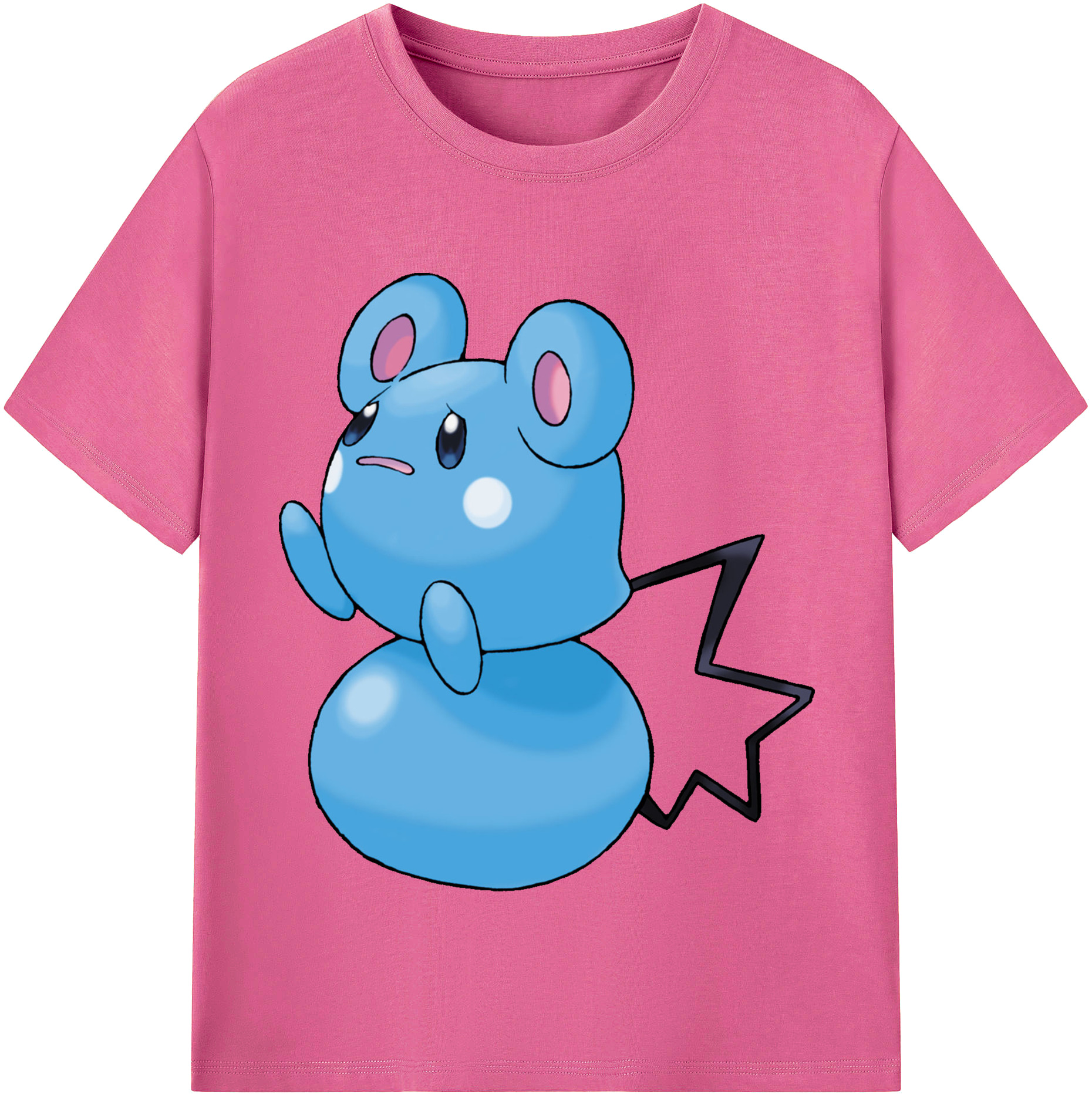 （画像用） ポケットモンスター Pokémon レディースカジュアルプリントTシャツ（綿100％）