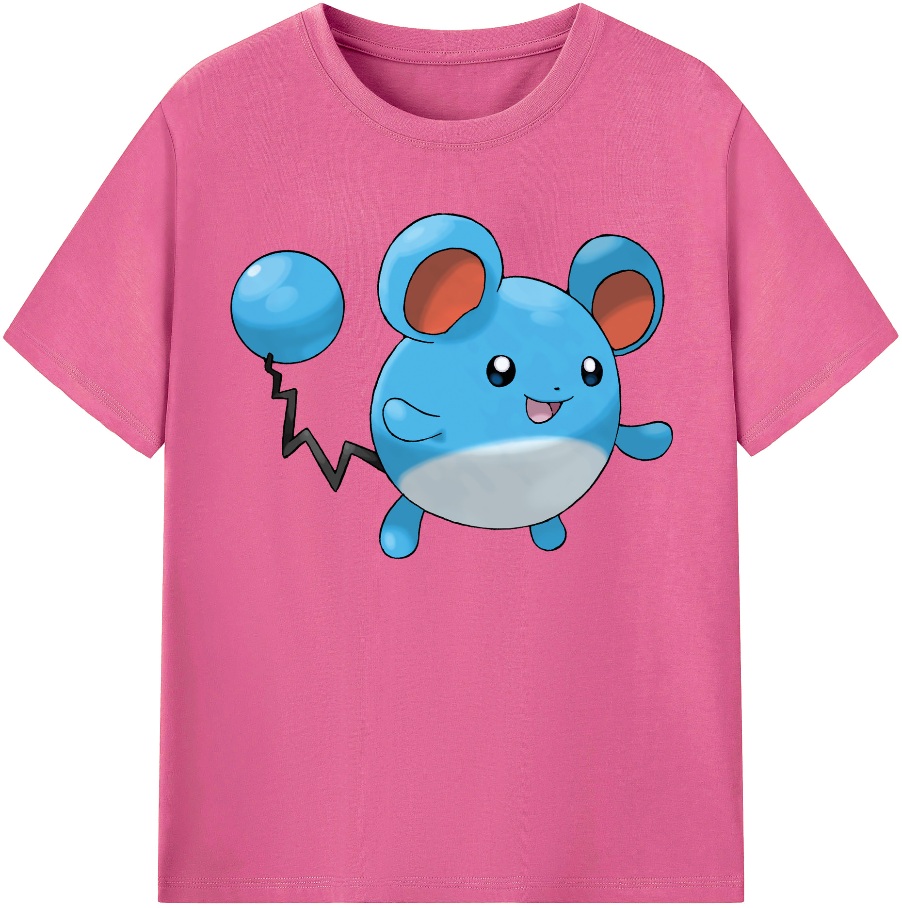 （画像用） ポケットモンスター Pokémon レディースカジュアルプリントTシャツ（綿100％）
