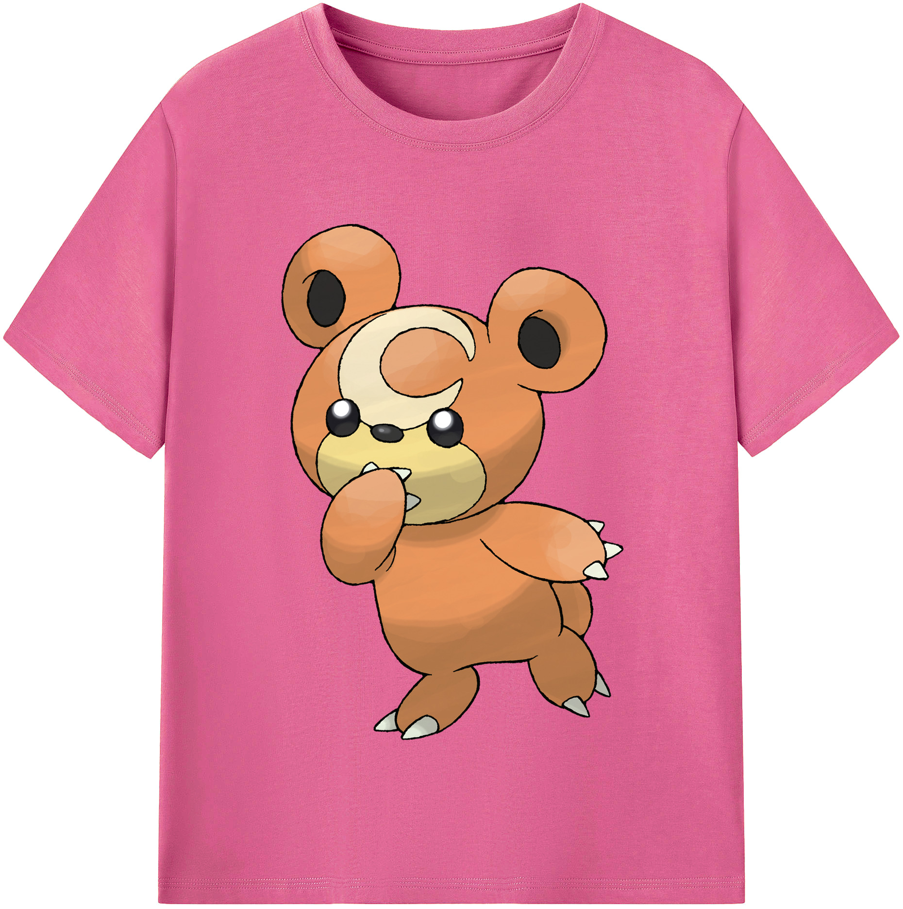 （画像用） ポケットモンスター Pokémon レディースカジュアルプリントTシャツ（綿100％）