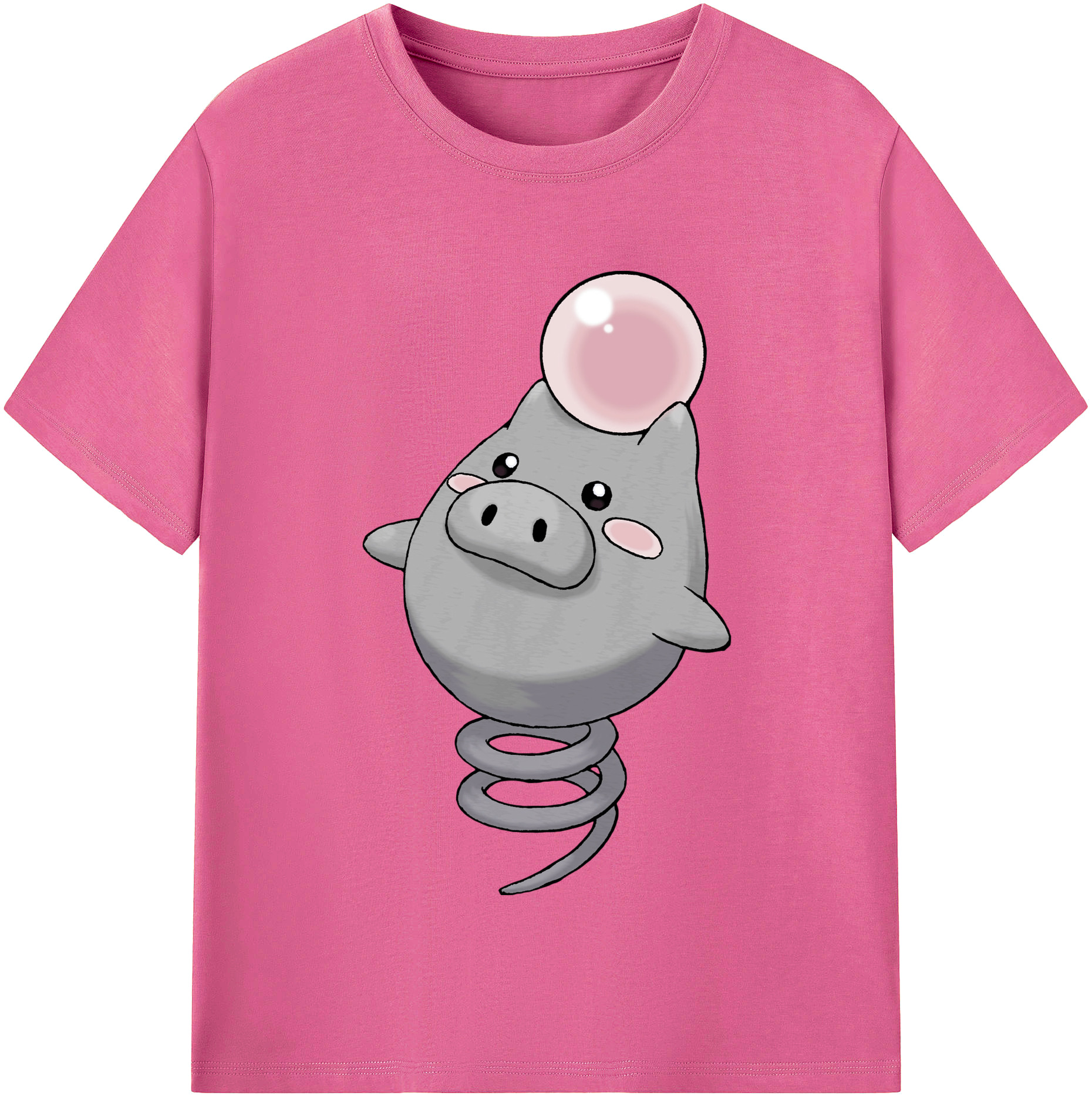 （画像用） ポケットモンスター Pokémon レディースカジュアルプリントTシャツ（綿100％）