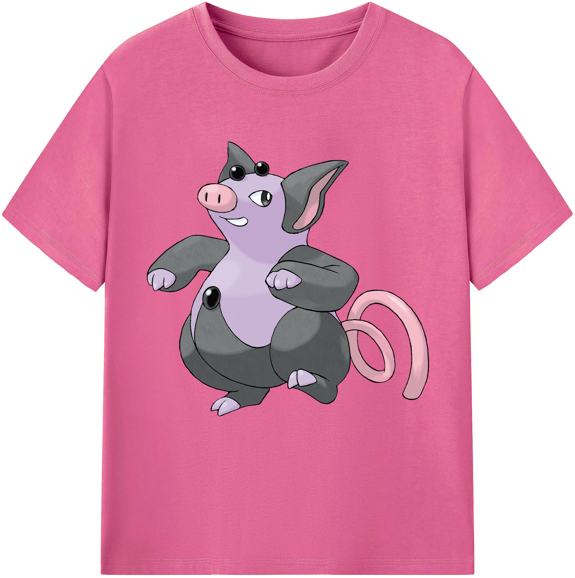（画像用） ポケットモンスター Pokémon レディースカジュアルプリントTシャツ（綿100％）