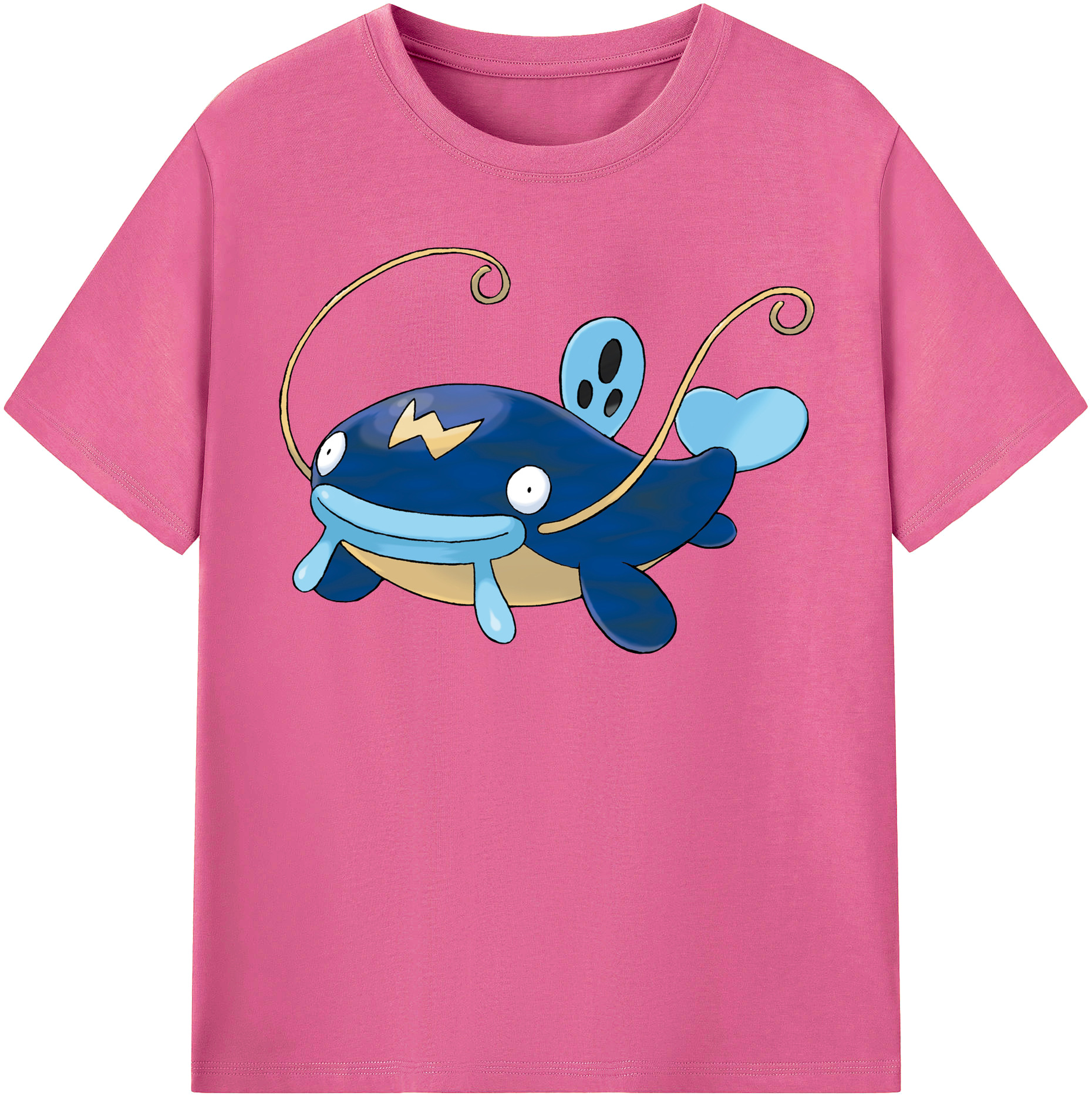 （画像用） ポケットモンスター Pokémon レディースカジュアルプリントTシャツ（綿100％）