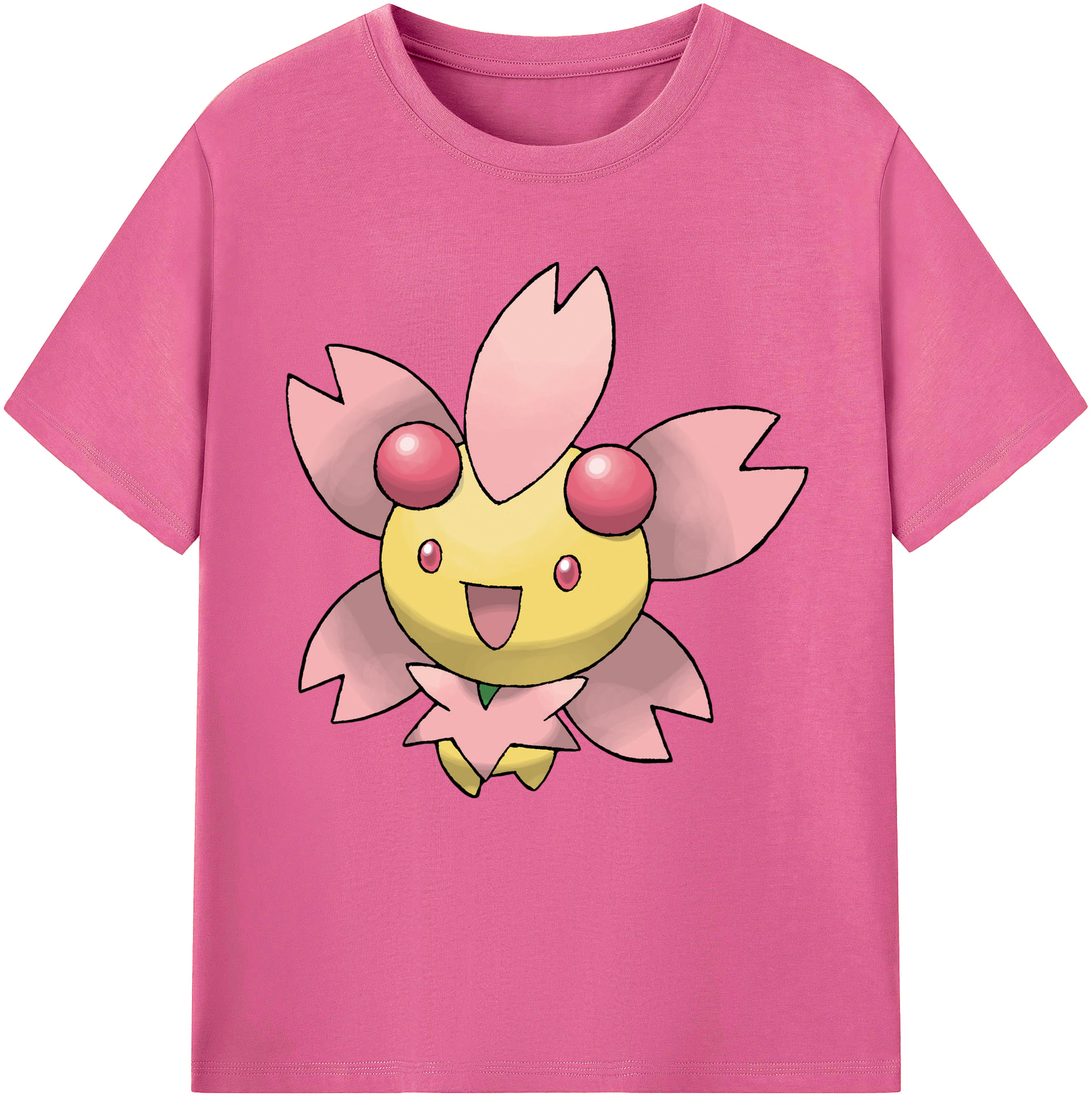 （画像用） ポケットモンスター Pokémon レディースカジュアルプリントTシャツ（綿100％）