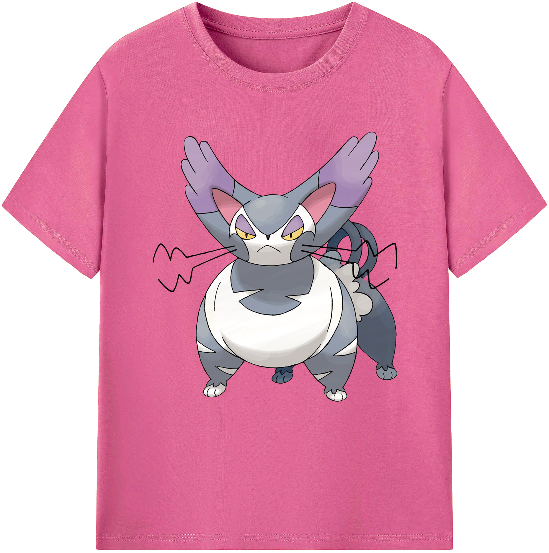 （画像用） ポケットモンスター Pokémon レディースカジュアルプリントTシャツ（綿100％）