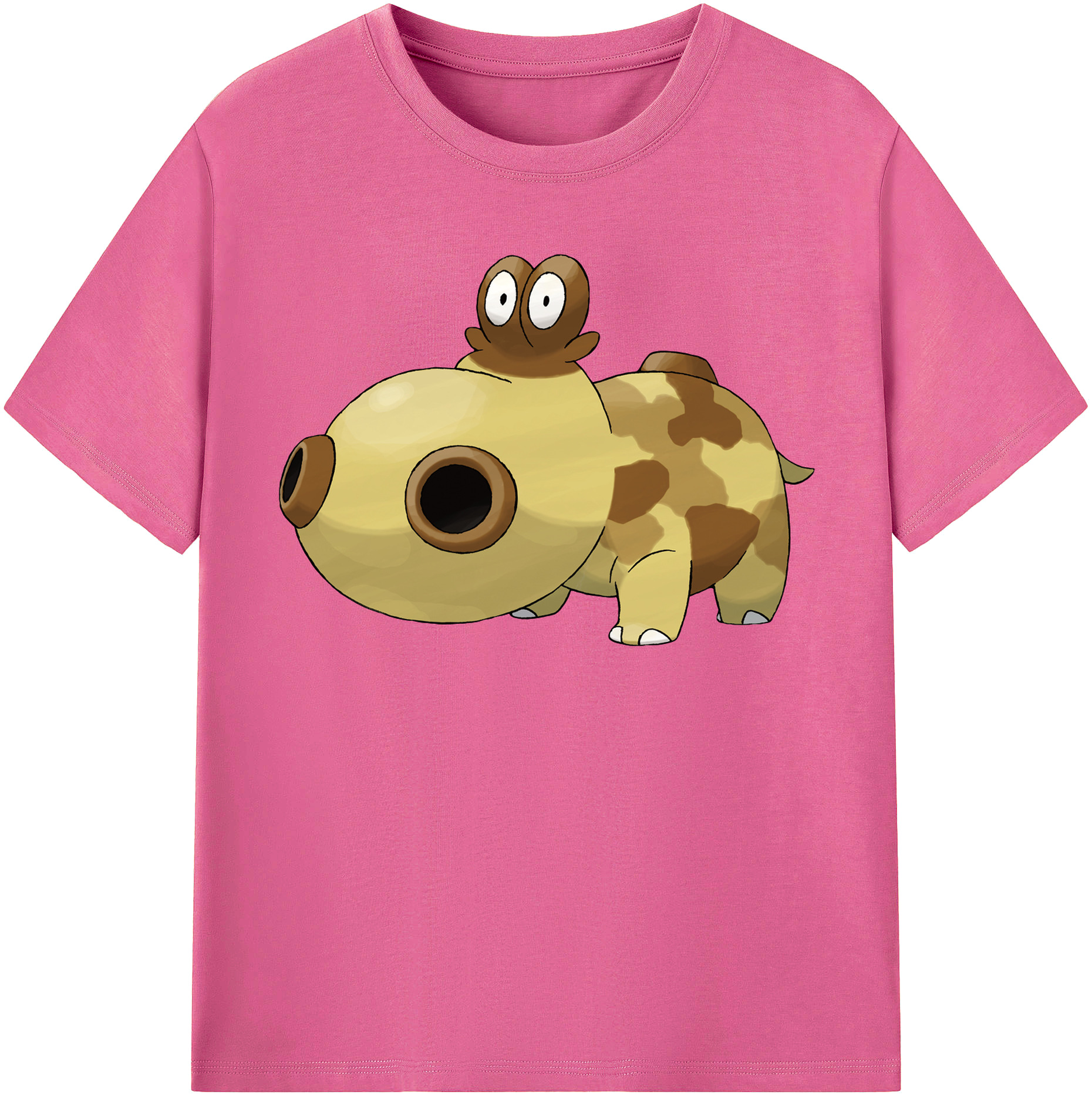 （画像用） ポケットモンスター Pokémon レディースカジュアルプリントTシャツ（綿100％）