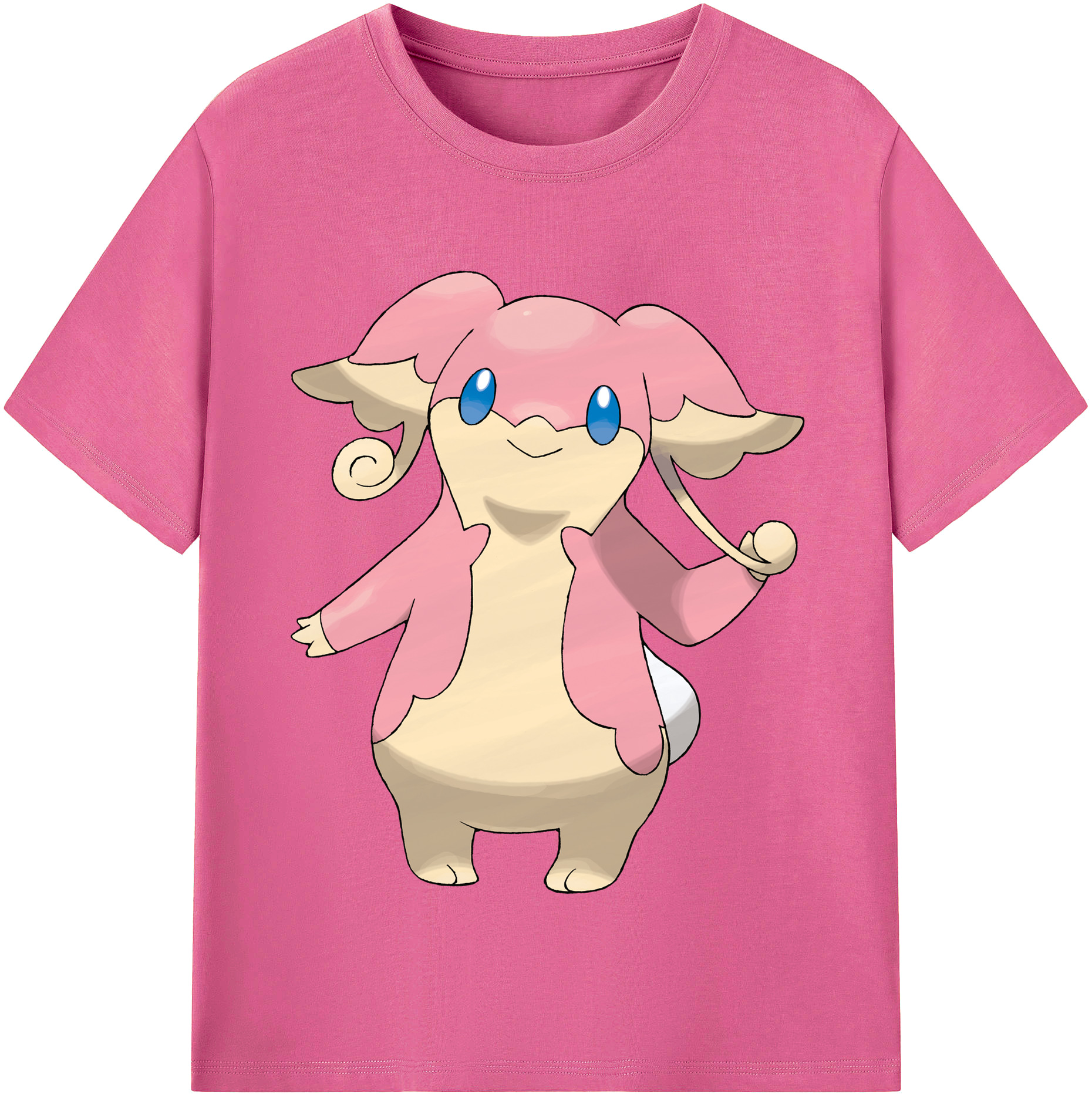 （画像用） ポケットモンスター Pokémon レディースカジュアルプリントTシャツ（綿100％）