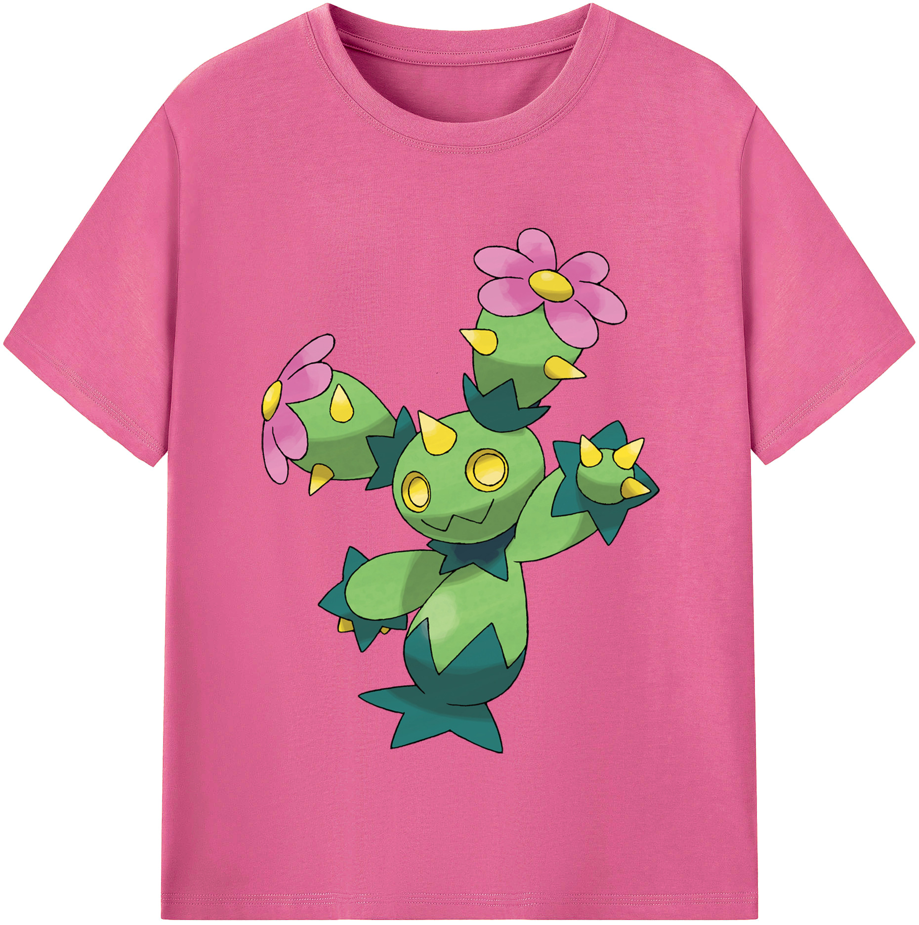 （画像用） ポケットモンスター Pokémon レディースカジュアルプリントTシャツ（綿100％）