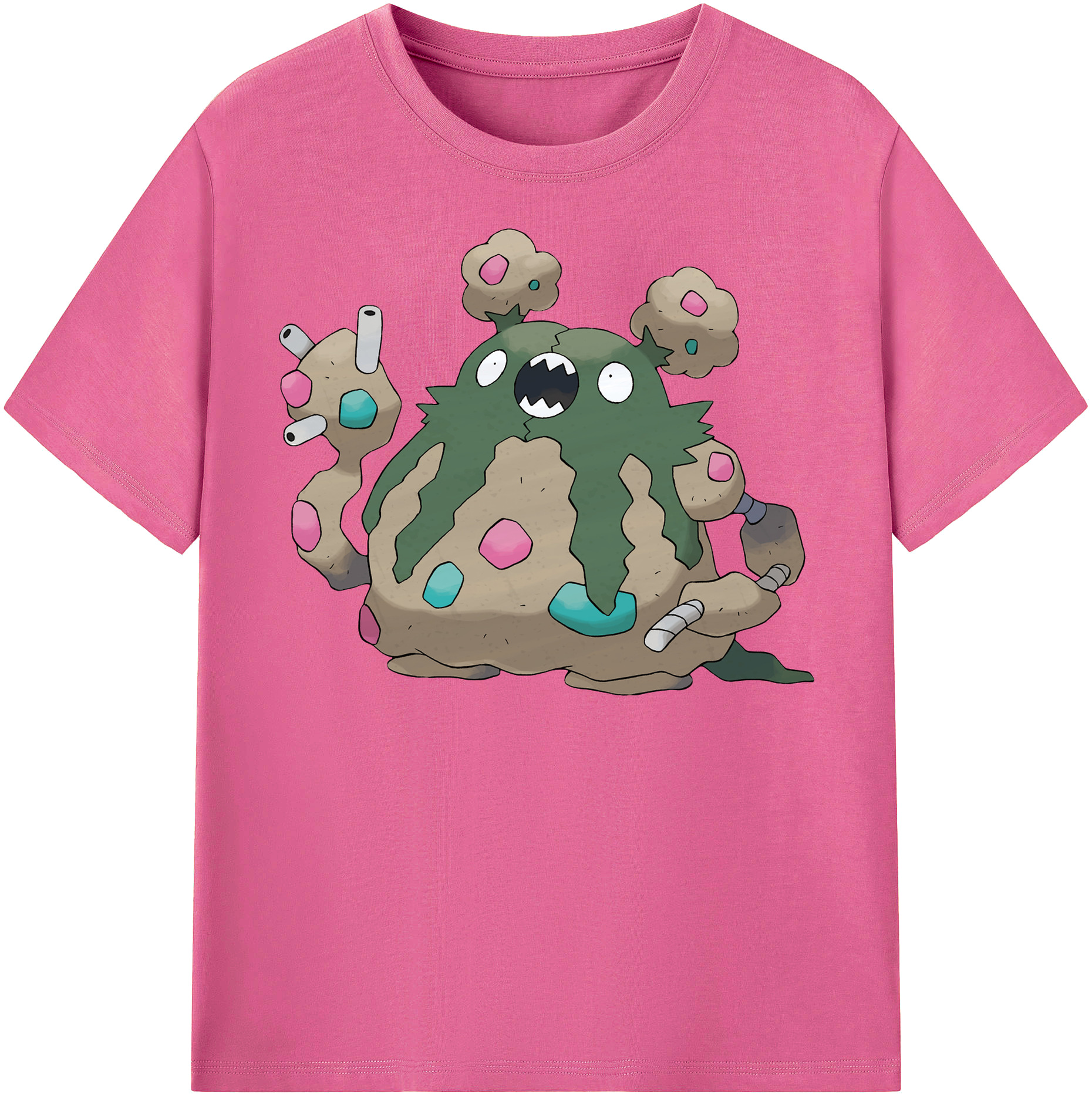 （画像用） ポケットモンスター Pokémon レディースカジュアルプリントTシャツ（綿100％）
