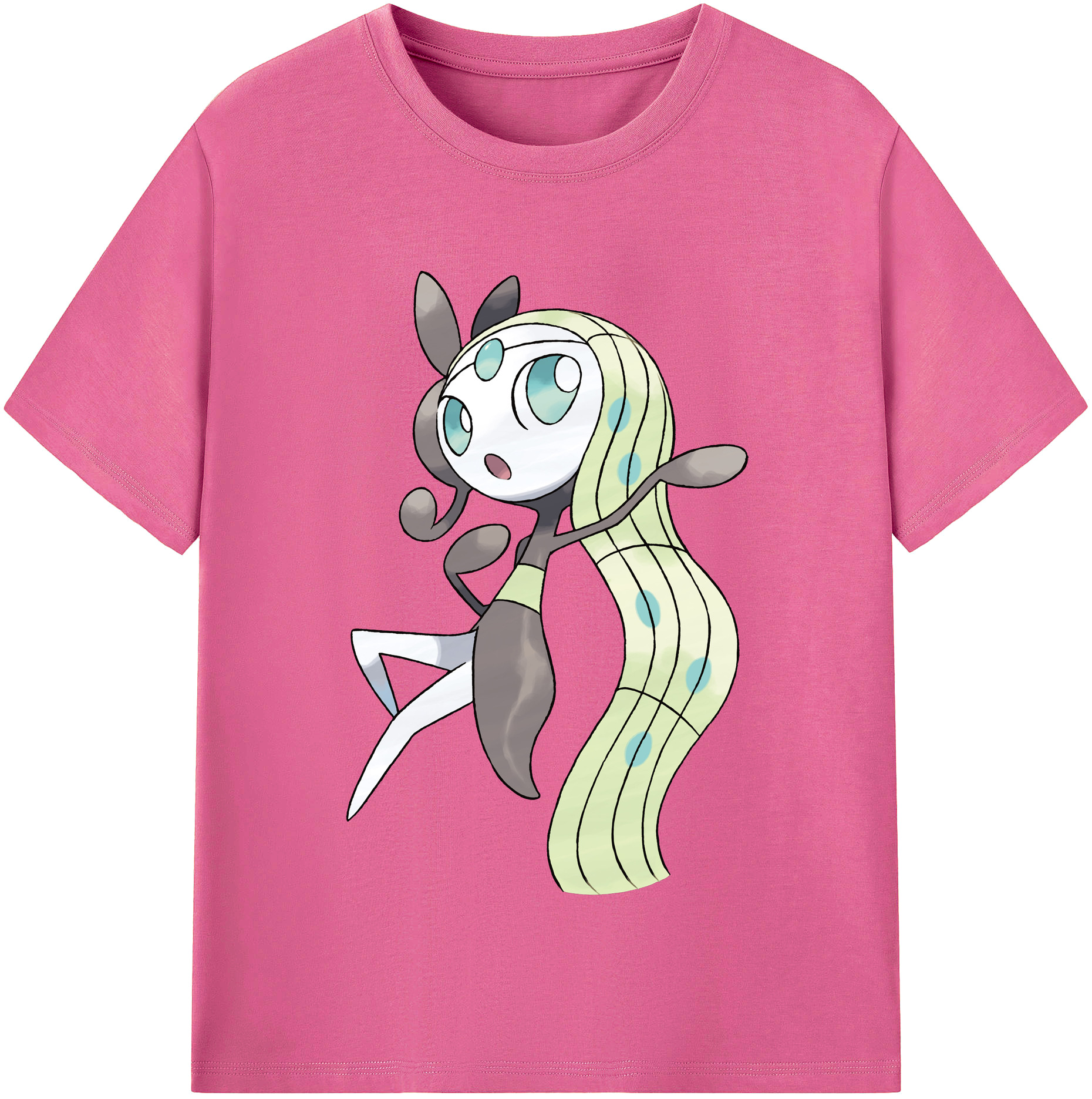 （画像用） ポケットモンスター Pokémon レディースカジュアルプリントTシャツ（綿100％）