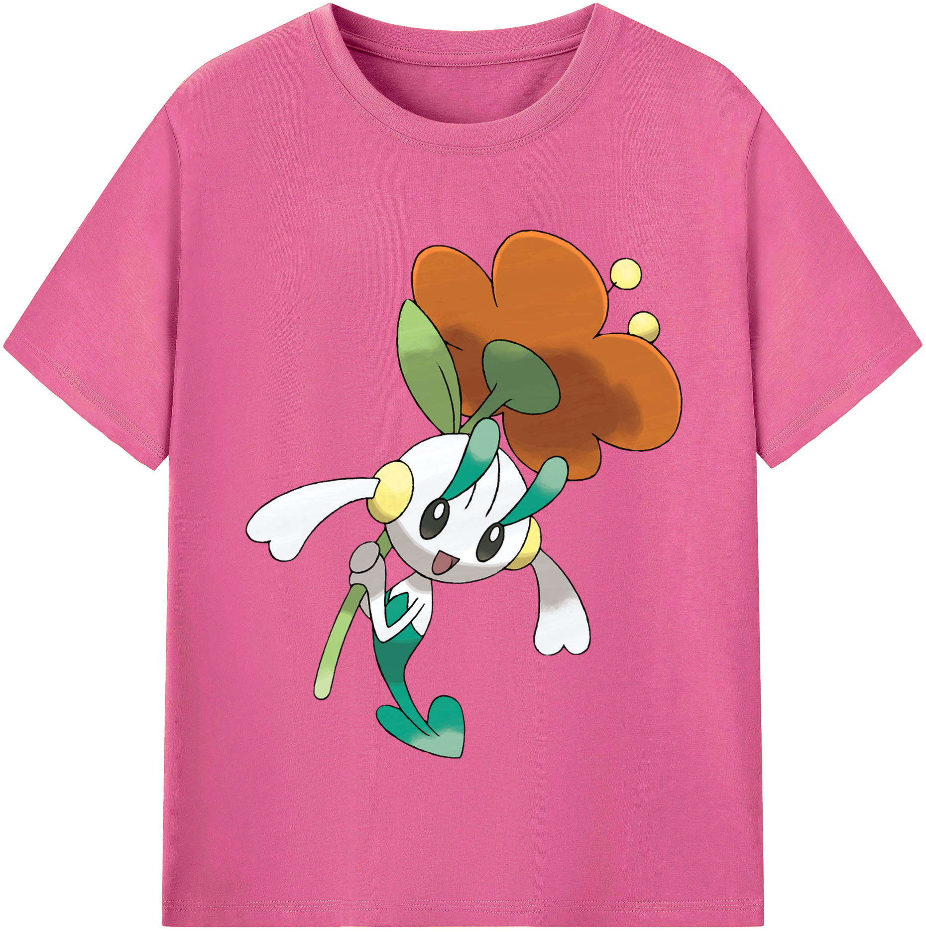 （画像用） ポケットモンスター Pokémon レディースカジュアルプリントTシャツ（綿100％）