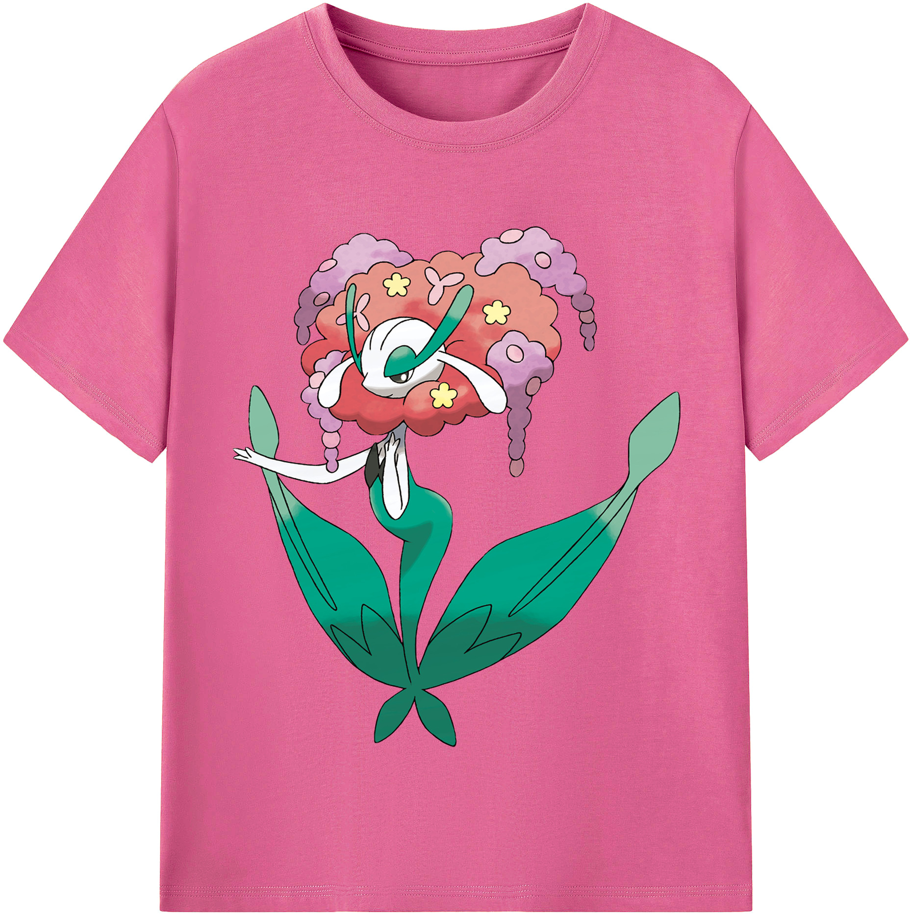 （画像用） ポケットモンスター Pokémon レディースカジュアルプリントTシャツ（綿100％）