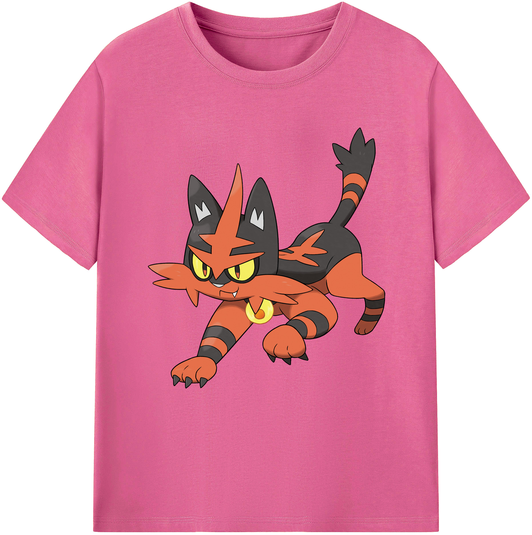 （画像用） ポケットモンスター Pokémon レディースカジュアルプリントTシャツ（綿100％）