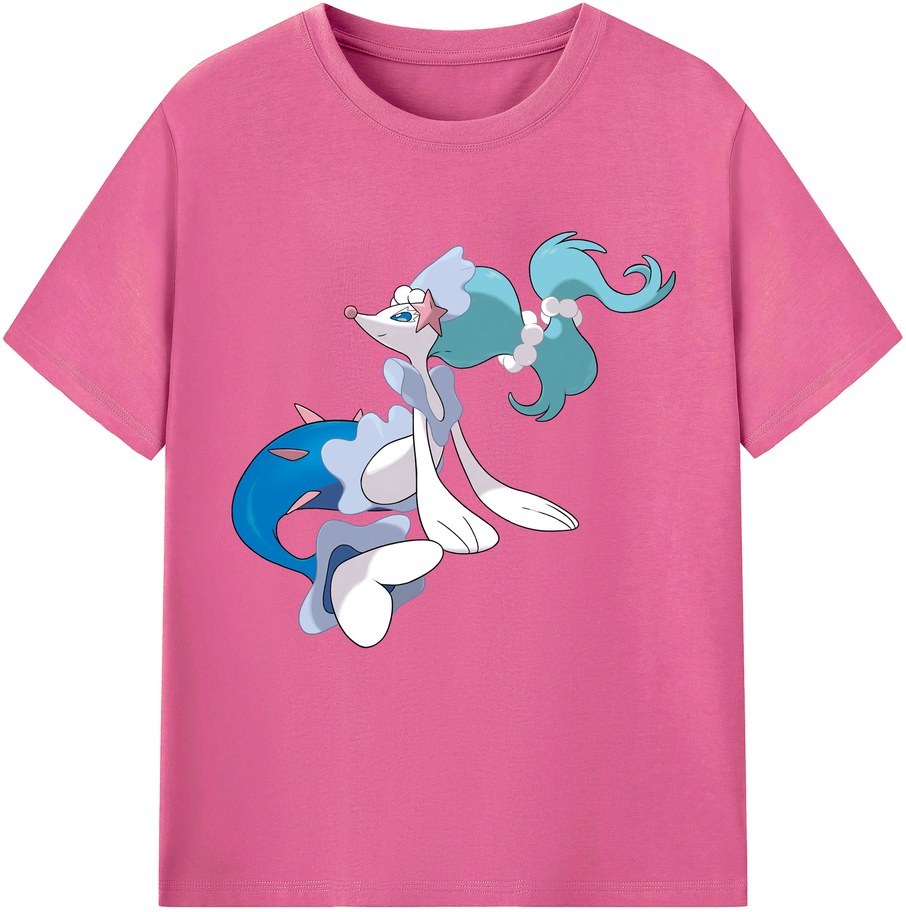 （画像用） ポケットモンスター Pokémon レディースカジュアルプリントTシャツ（綿100％）