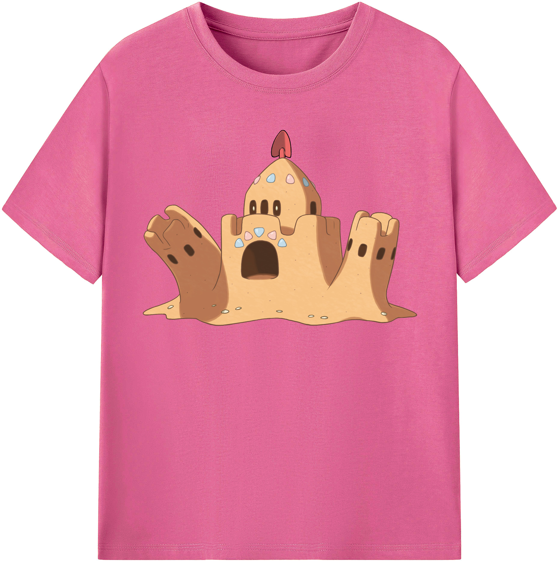 （画像用） ポケットモンスター Pokémon レディースカジュアルプリントTシャツ（綿100％）