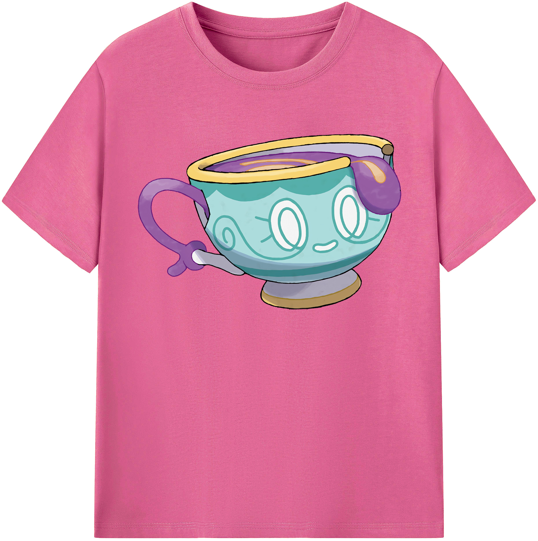 （画像用） ポケットモンスター Pokémon レディースカジュアルプリントTシャツ（綿100％）