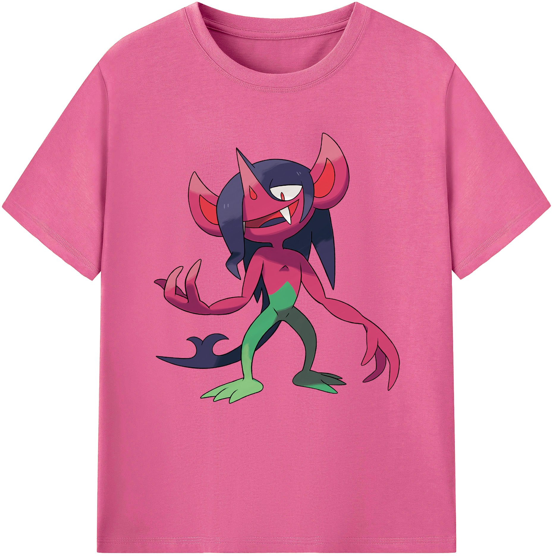 （画像用） ポケットモンスター Pokémon レディースカジュアルプリントTシャツ（綿100％）