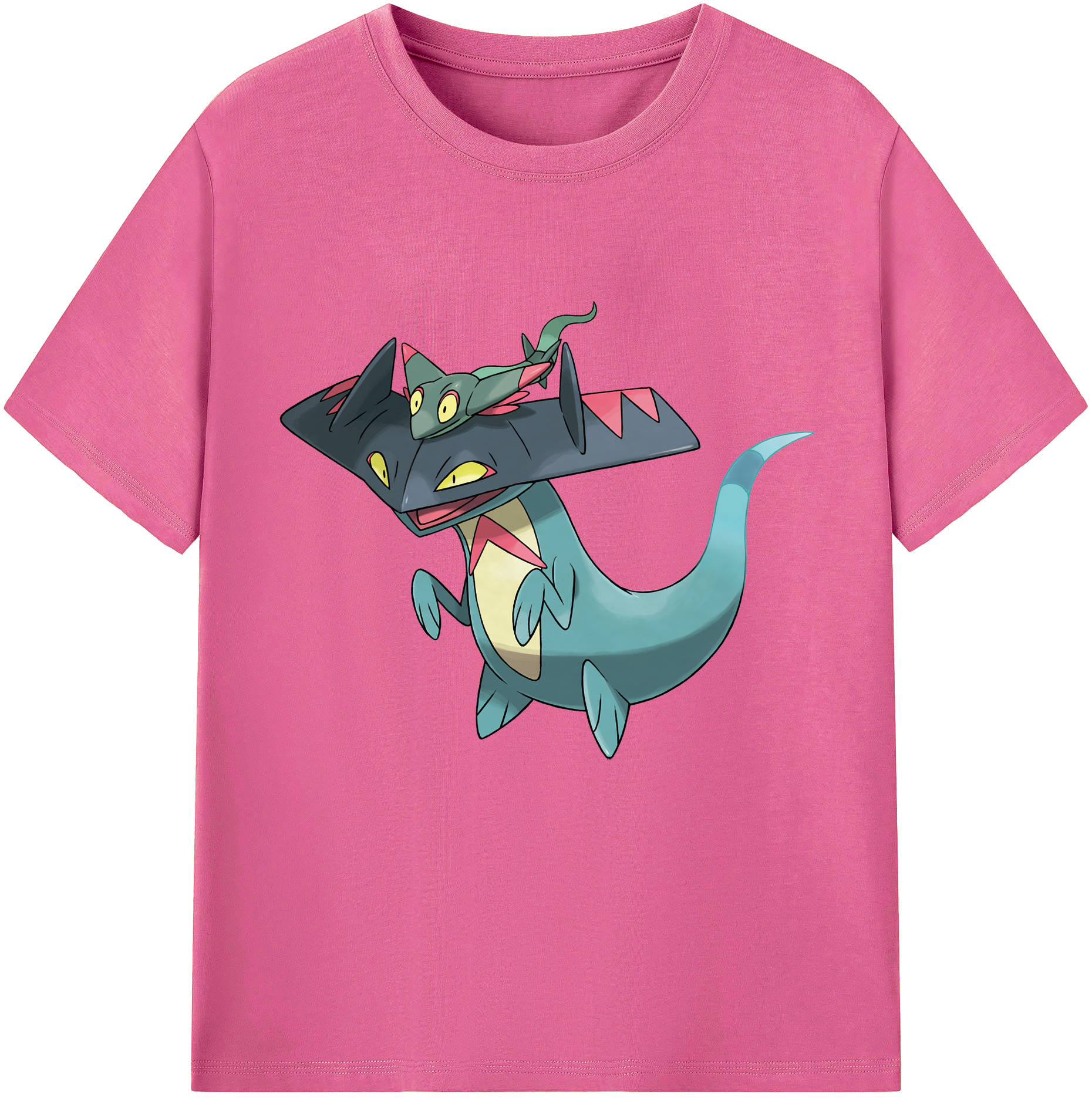 （画像用） ポケットモンスター Pokémon レディースカジュアルプリントTシャツ（綿100％）