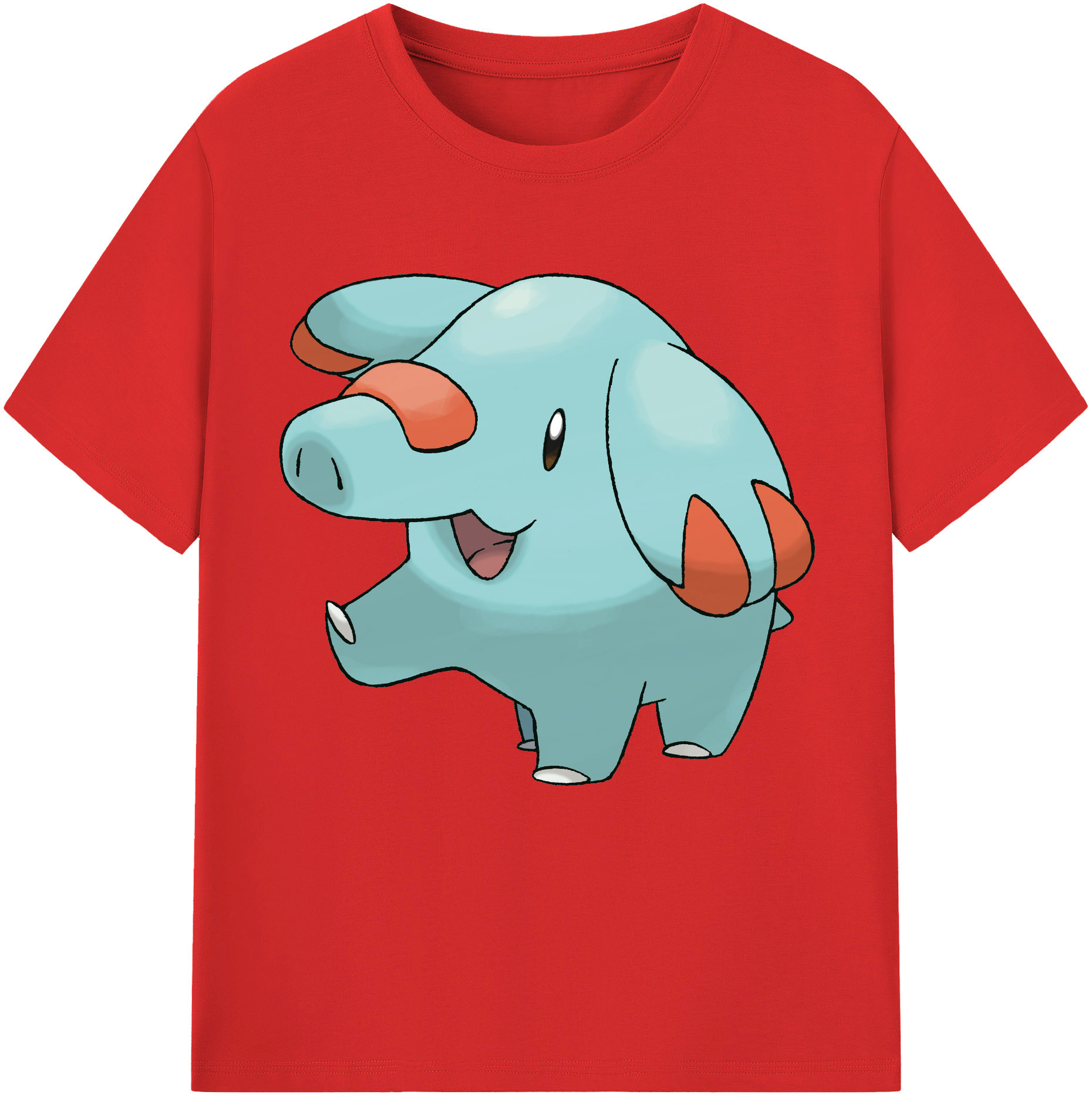 （画像用） ポケットモンスター Pokémon レディースカジュアルプリントTシャツ（綿100％）