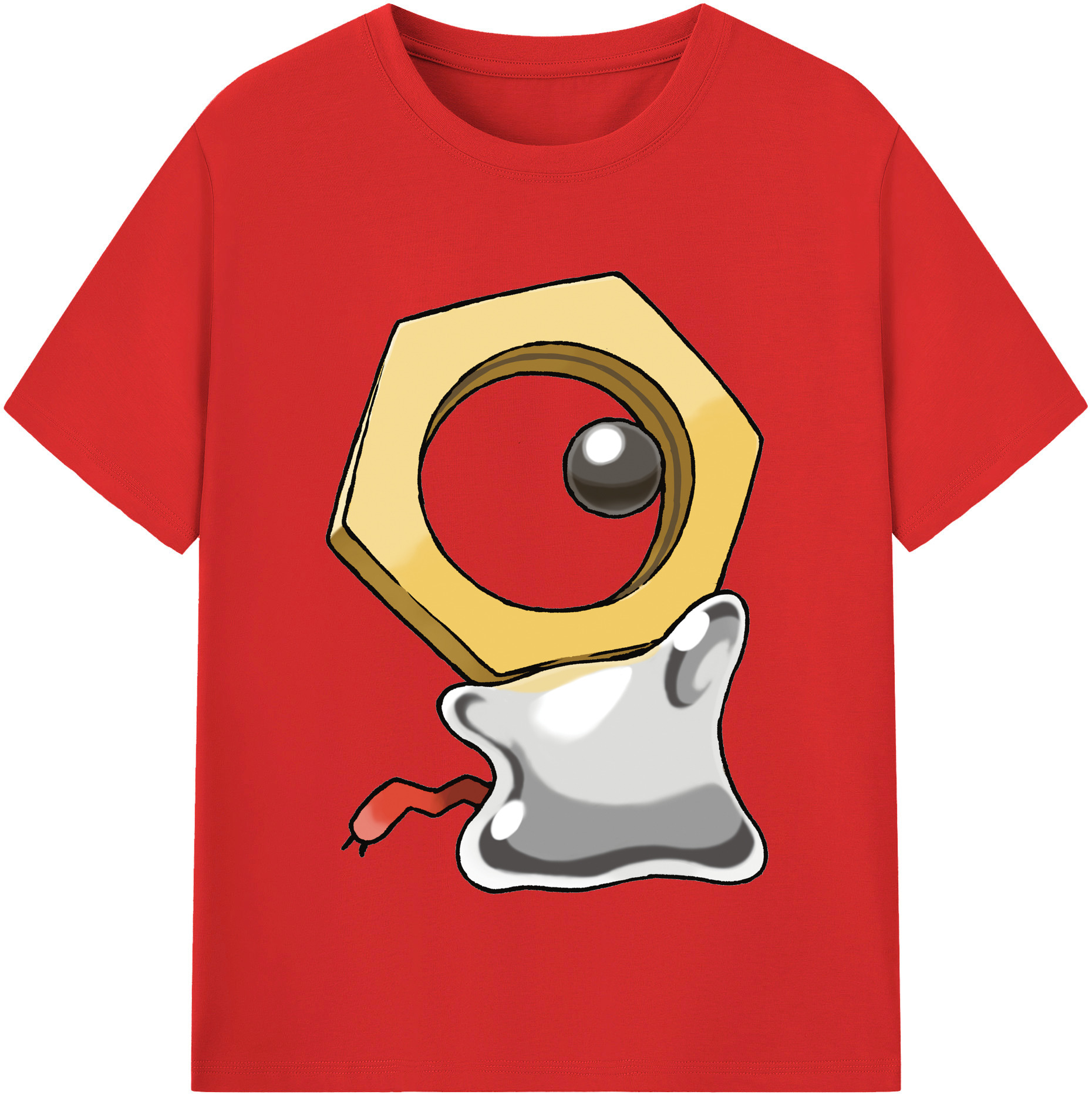 （画像用） ポケットモンスター Pokémon レディースカジュアルプリントTシャツ（綿100％）