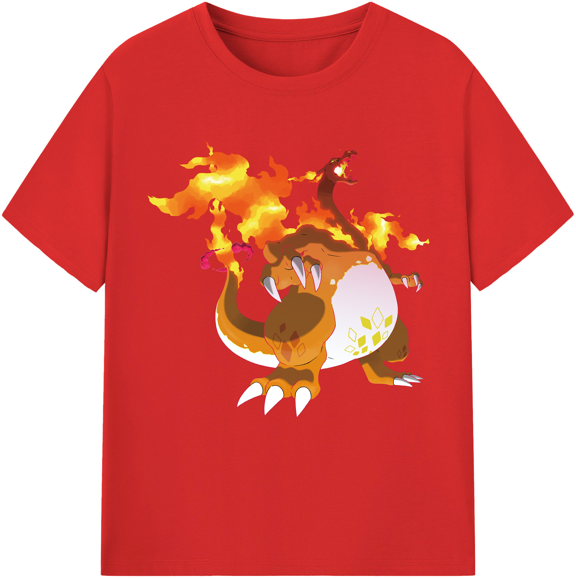 （画像用） ポケットモンスター Pokémon レディースカジュアルプリントTシャツ（綿100％）