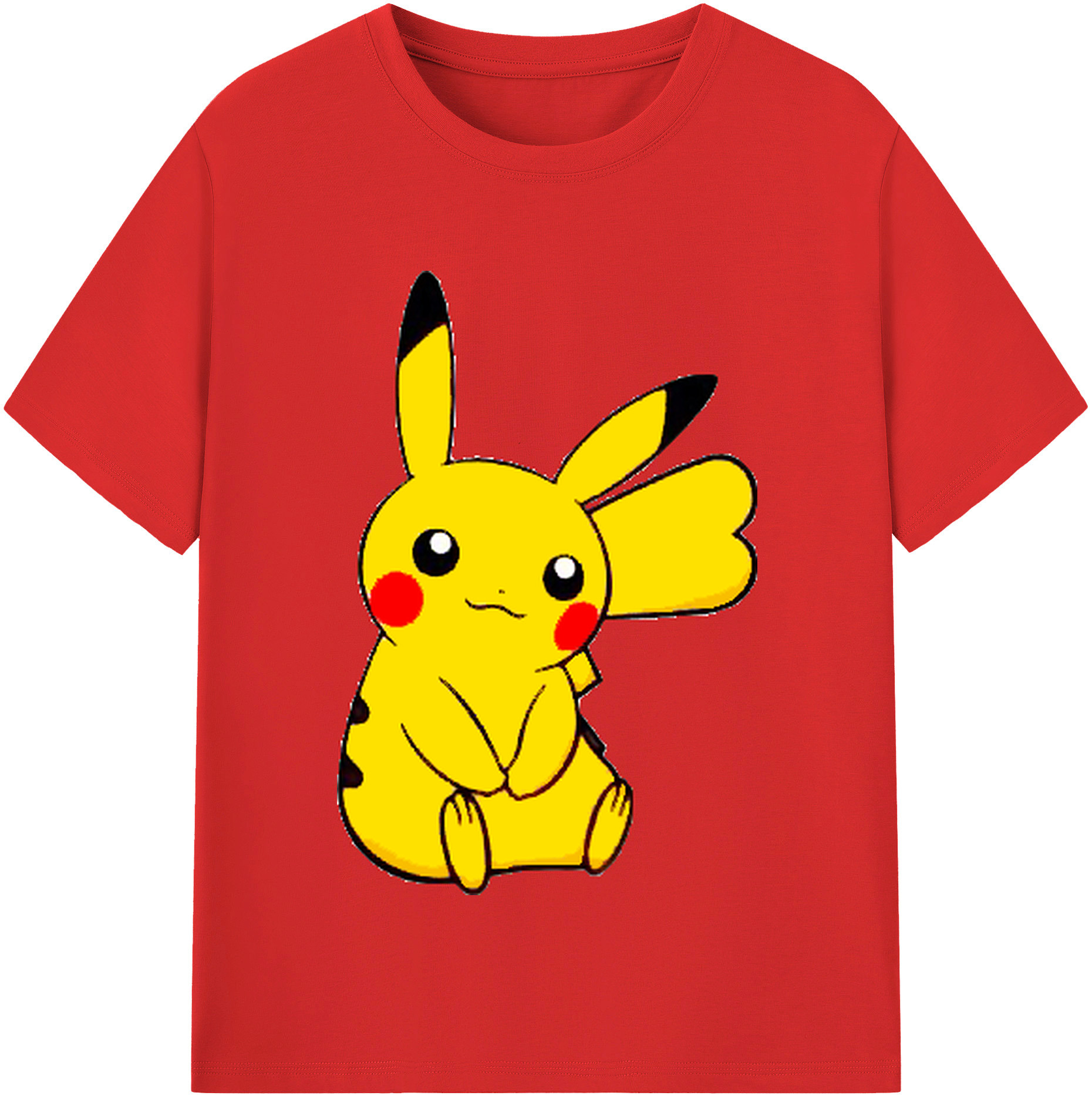 （画像用） ポケットモンスター Pokémon レディースカジュアルプリントTシャツ（綿100％）