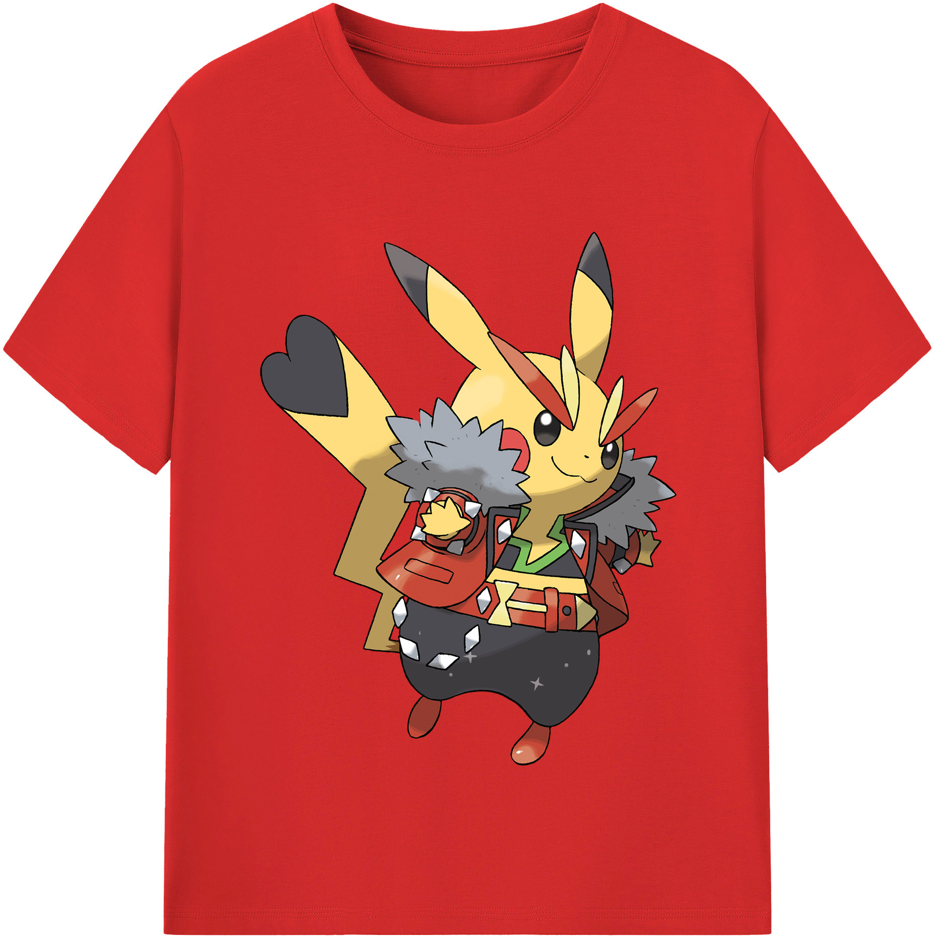 （画像用） ポケットモンスター Pokémon レディースカジュアルプリントTシャツ（綿100％）