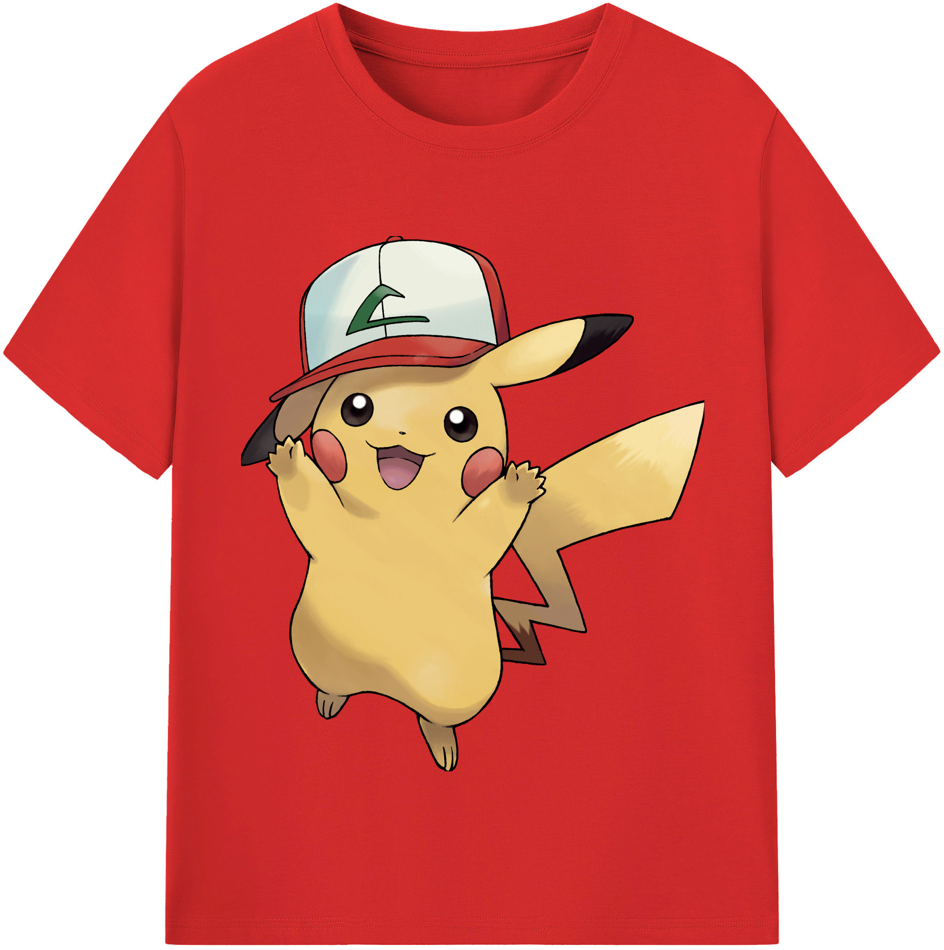 （画像用） ポケットモンスター Pokémon レディースカジュアルプリントTシャツ（綿100％）